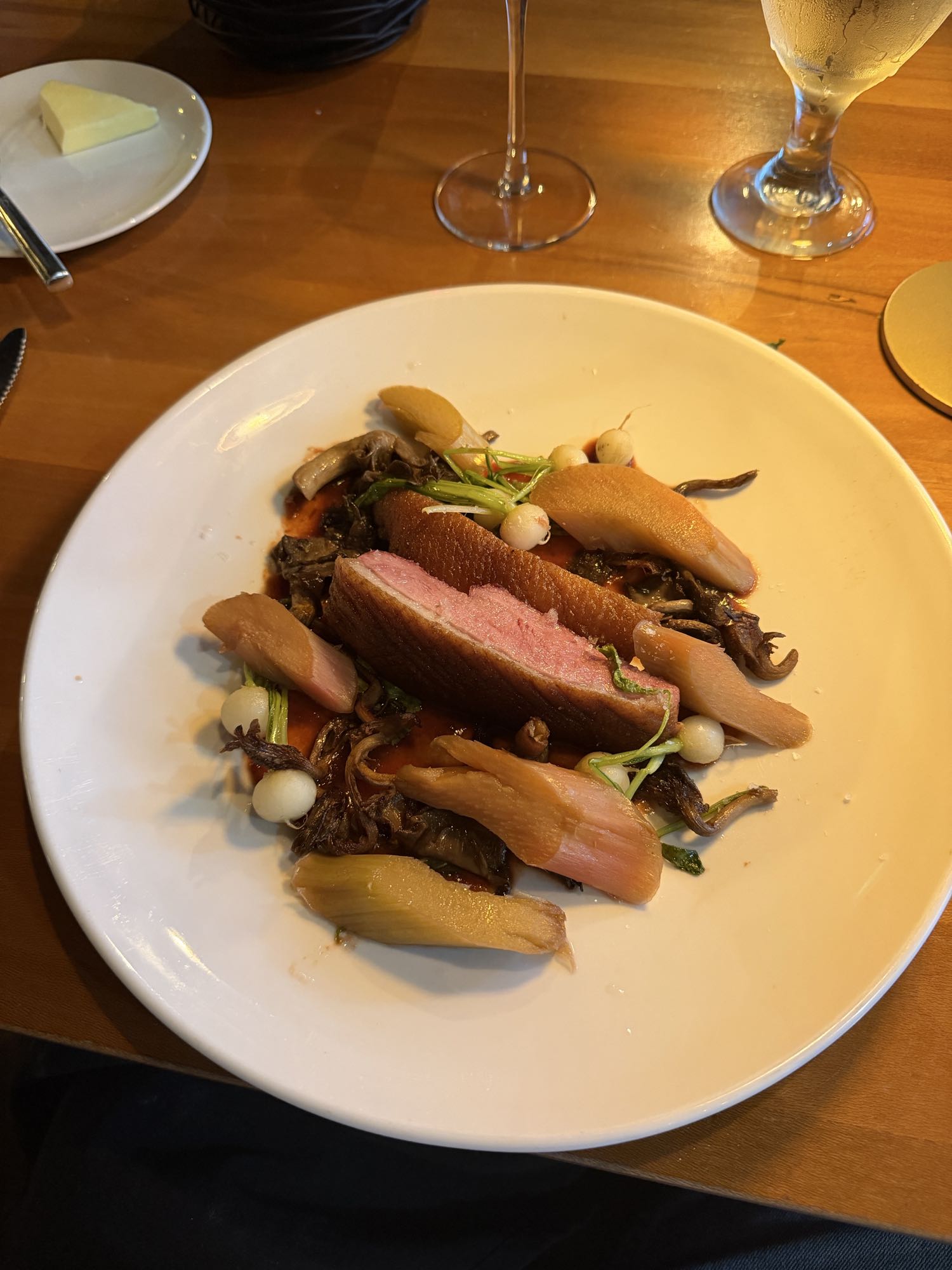 Petto d'anatra arrosto