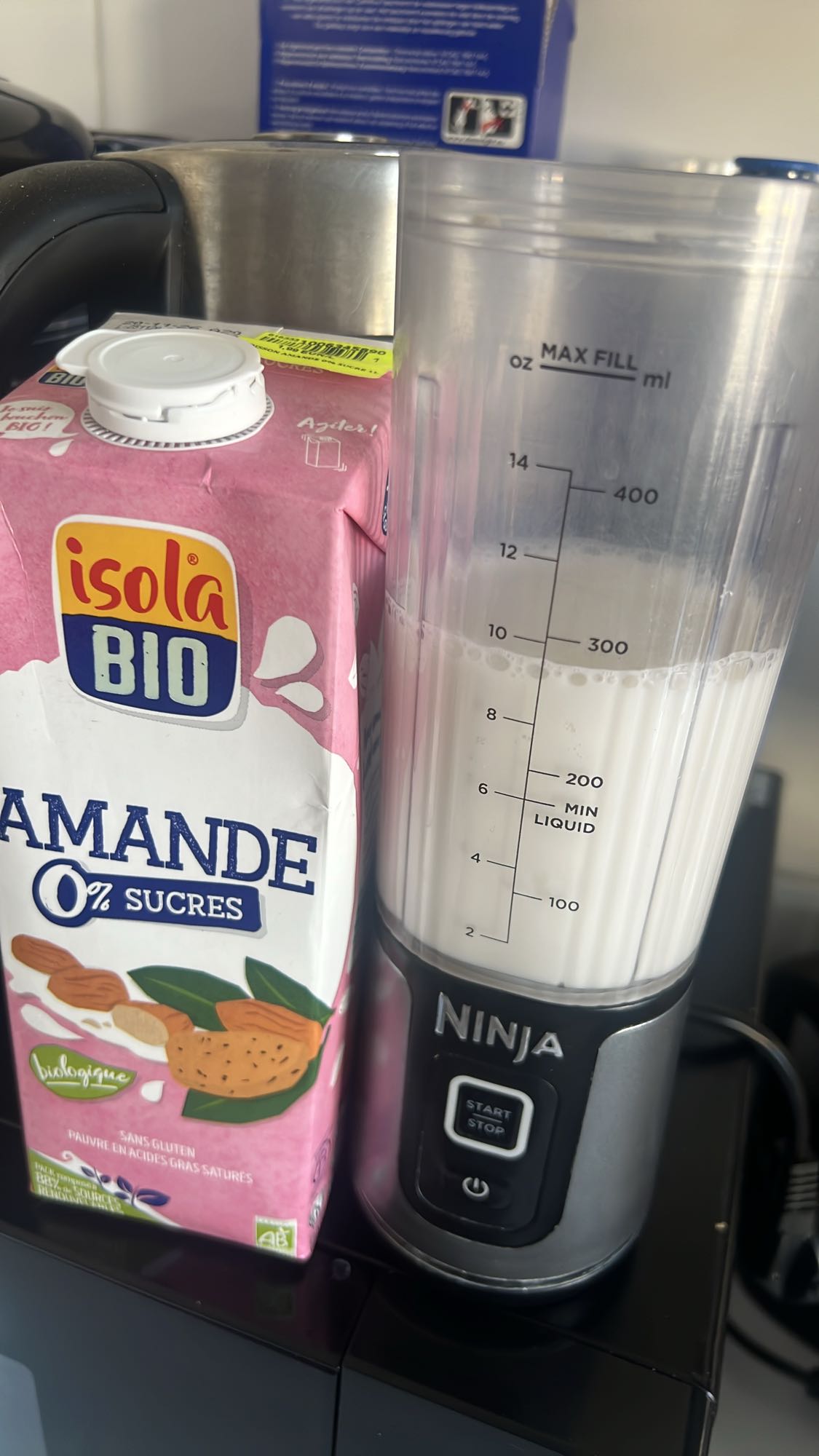 Lait d amande bio