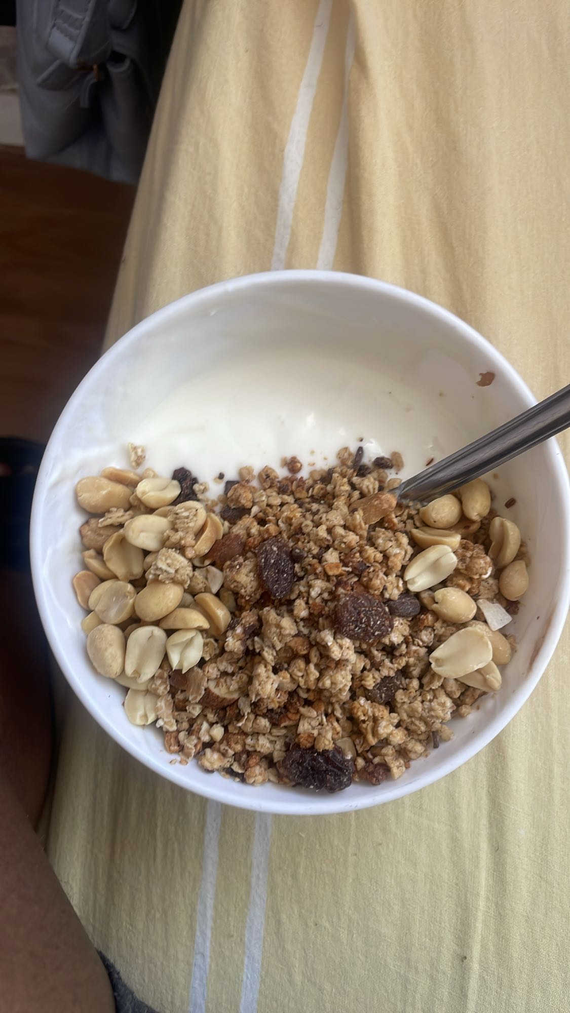Bol de yaourt granola