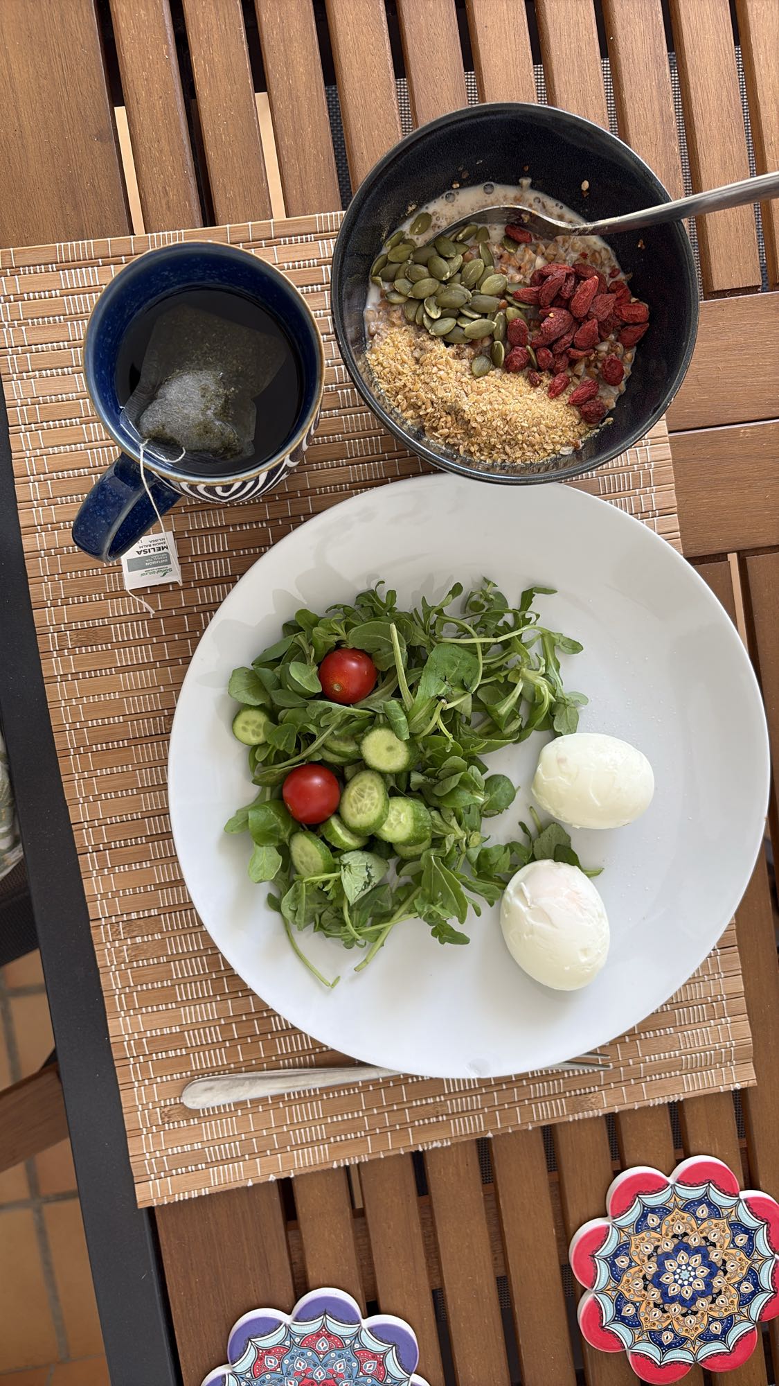 Buckwheat Eggs Salad Bowl