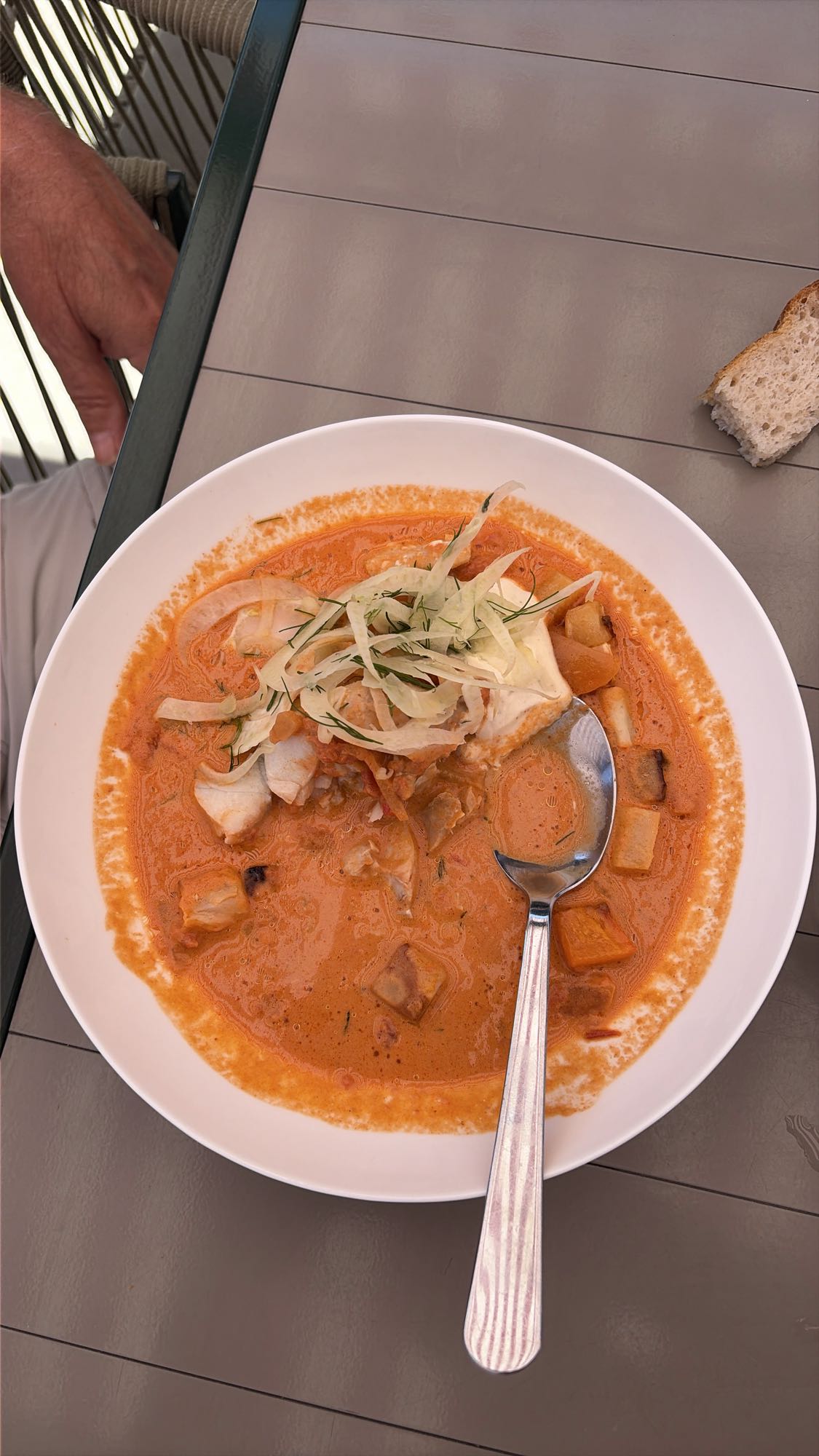 Krämig fisksoppa
