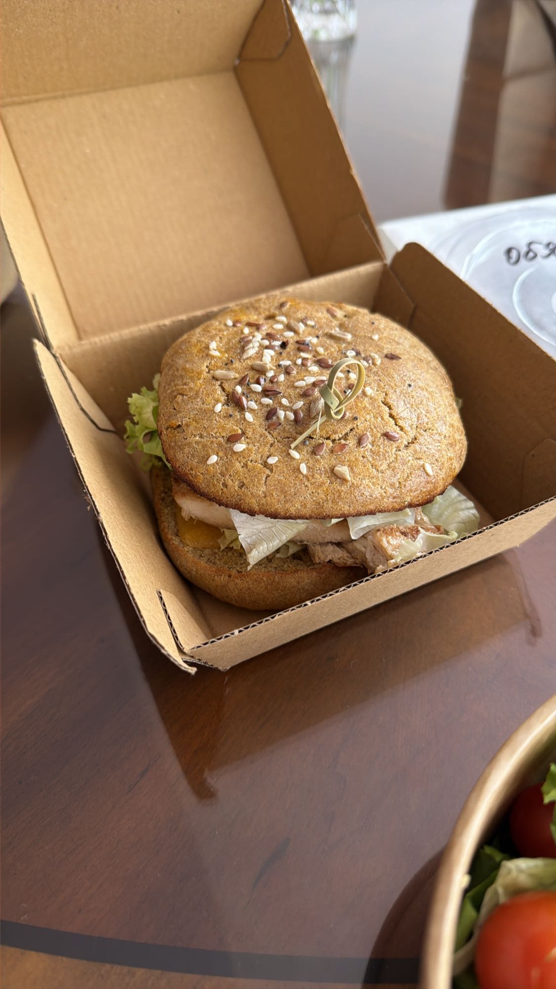 Chicken Protein Bun Sandwich