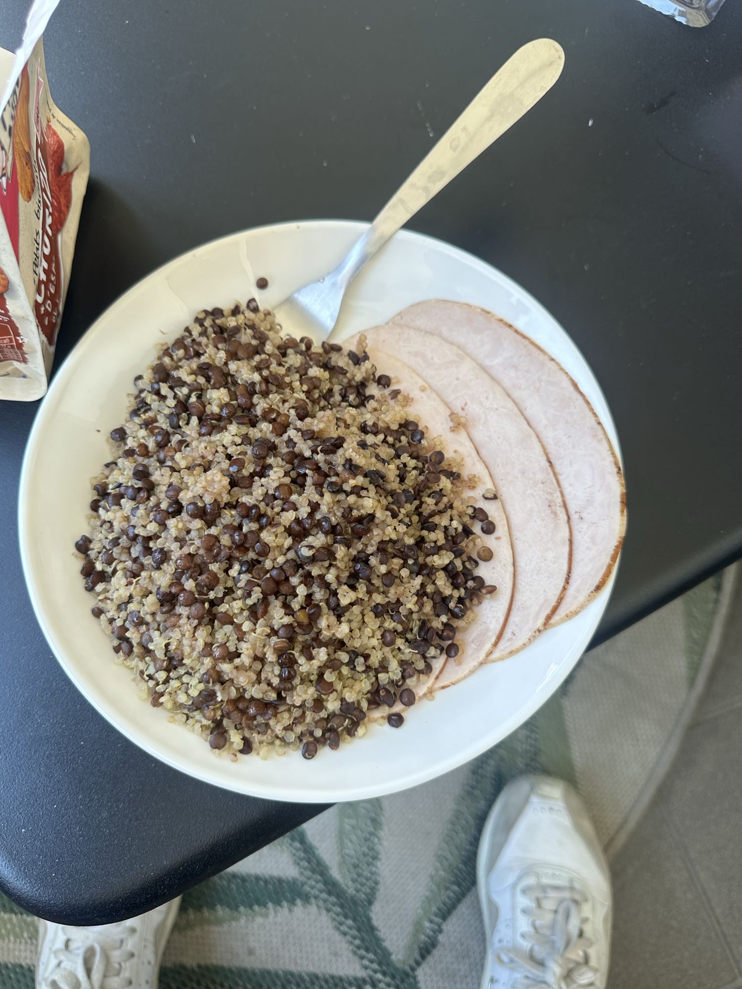 Quinoa lentilles dinde