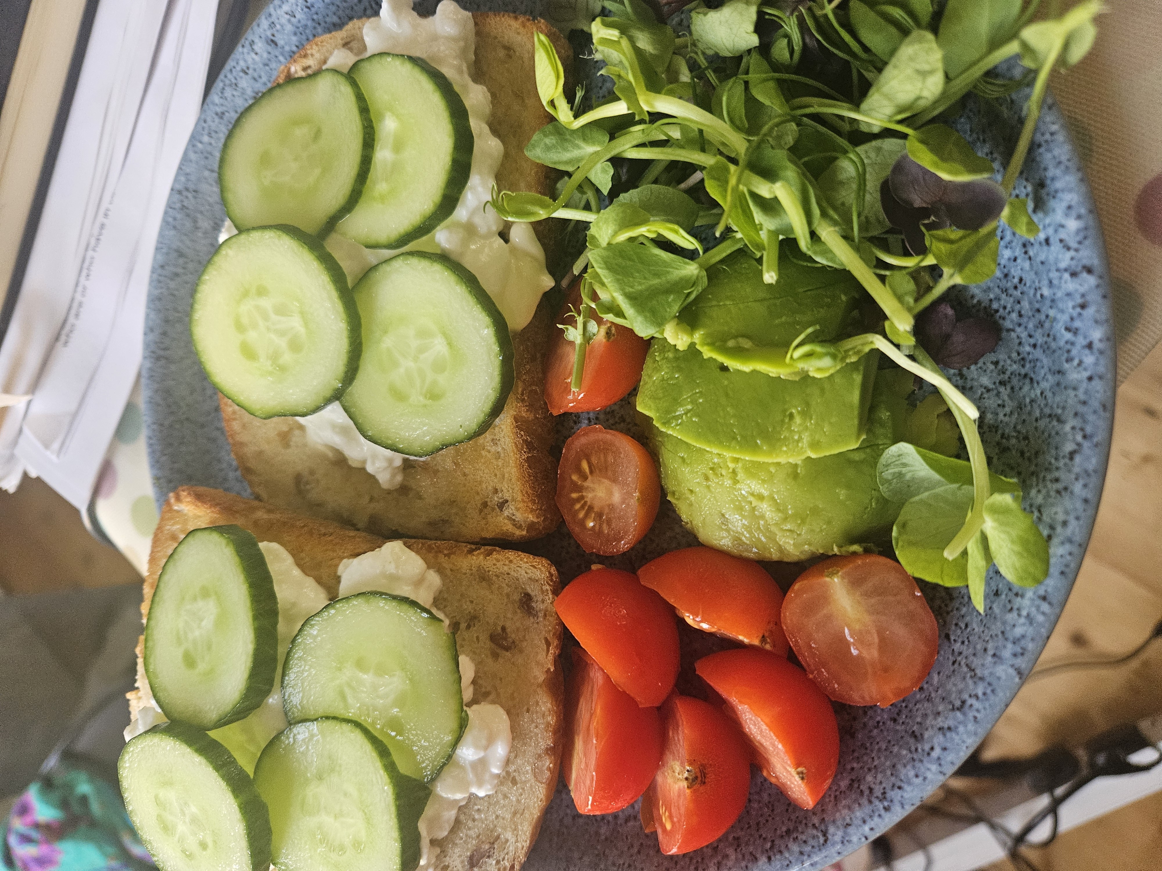 Avocado Cottage Toast