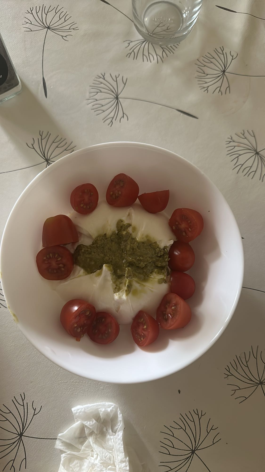 Burrata with Tomatoes