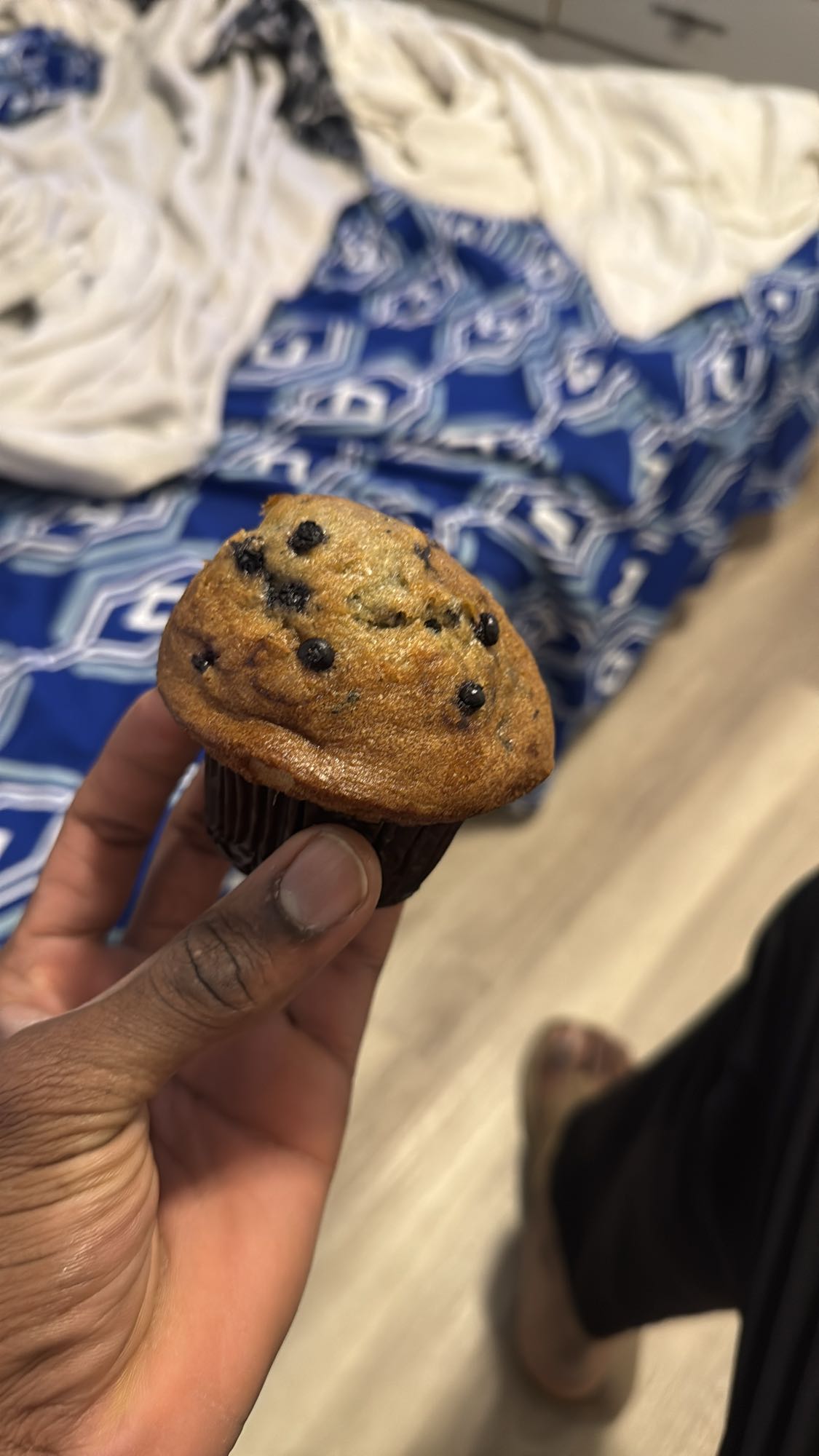 muffin aux myrtilles