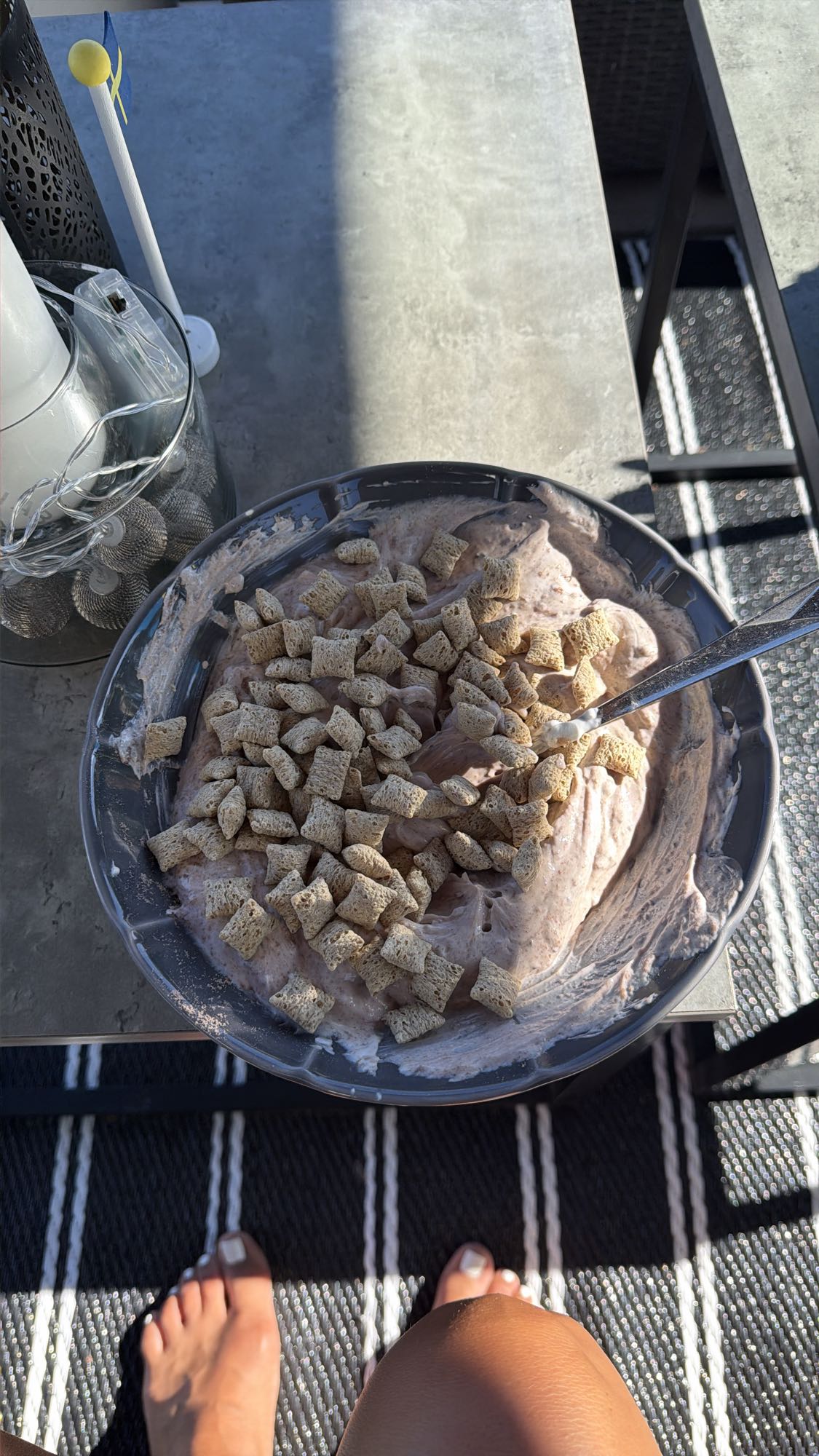 Yoghurt med flingor
