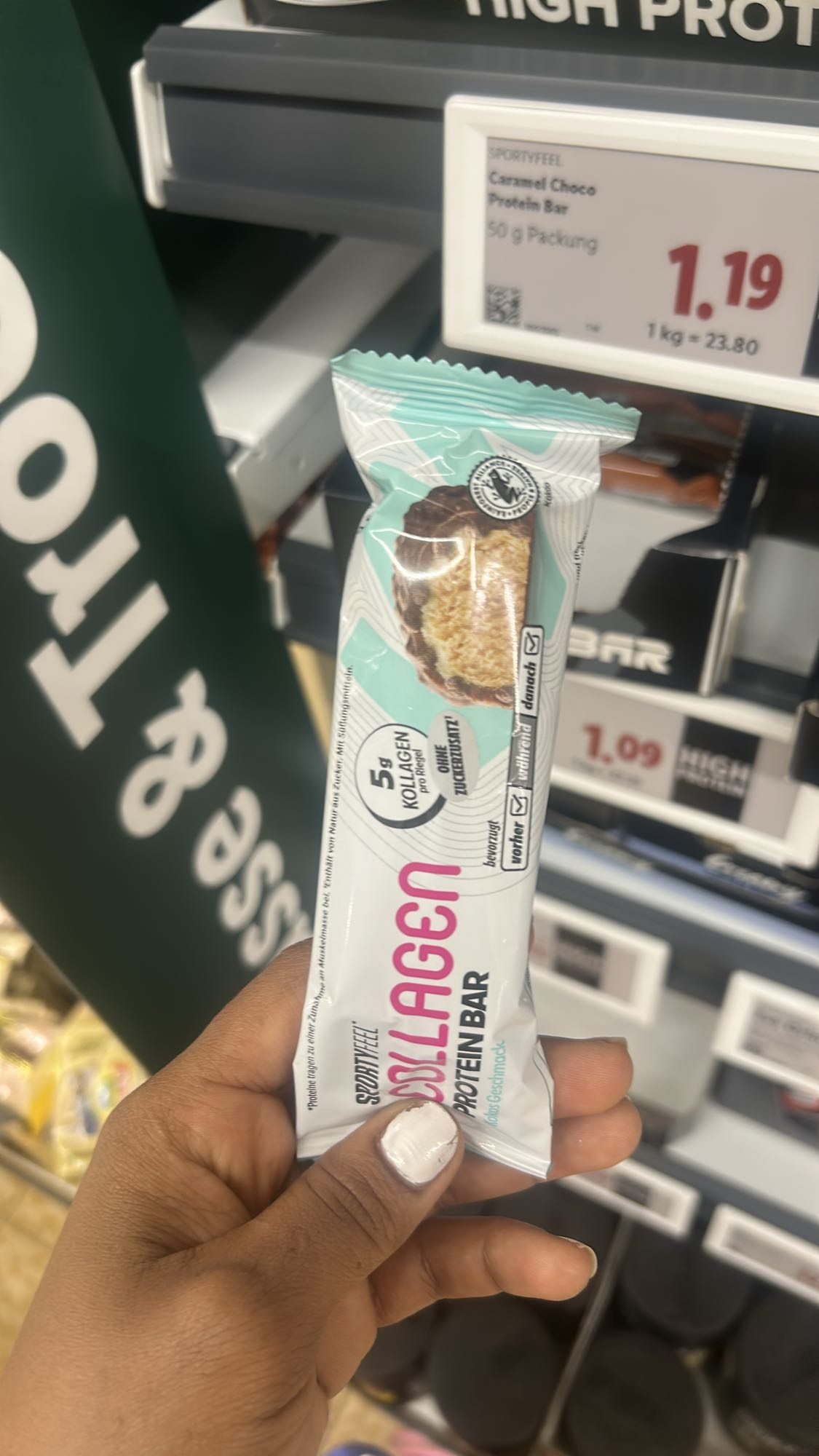 Kollagen Proteinriegel