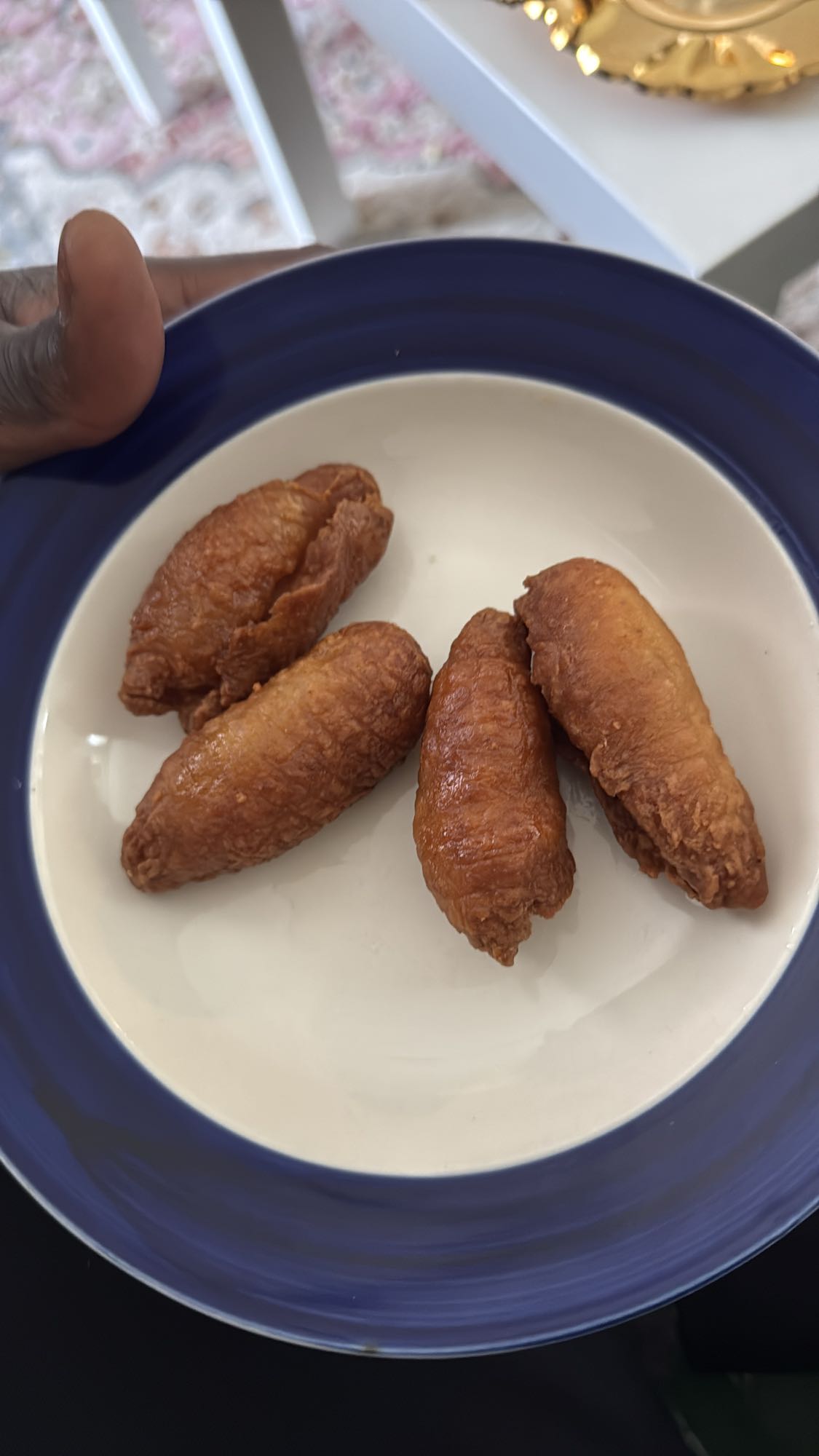 Stekte kyllingvinger