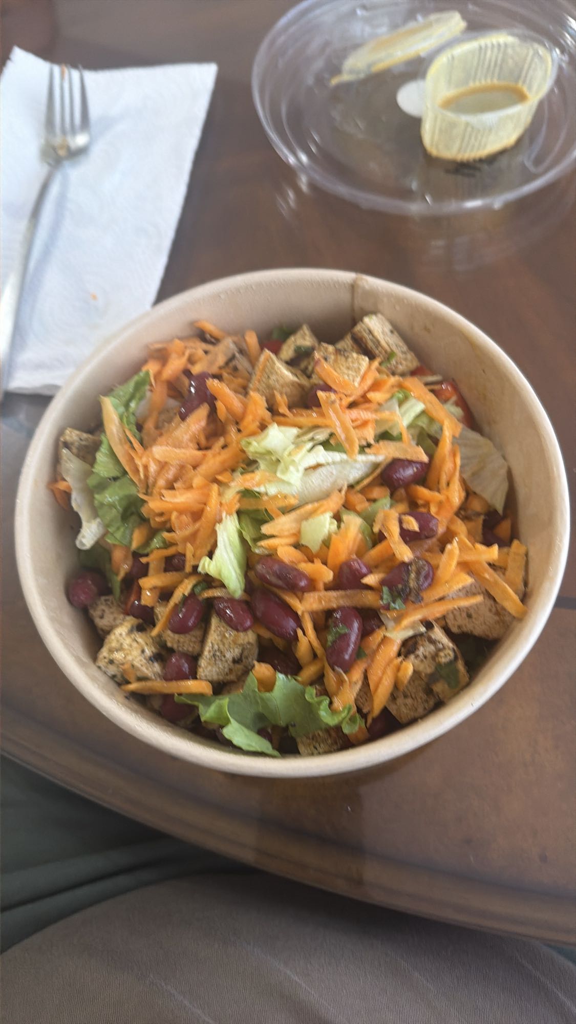 Tofu Bean Salad