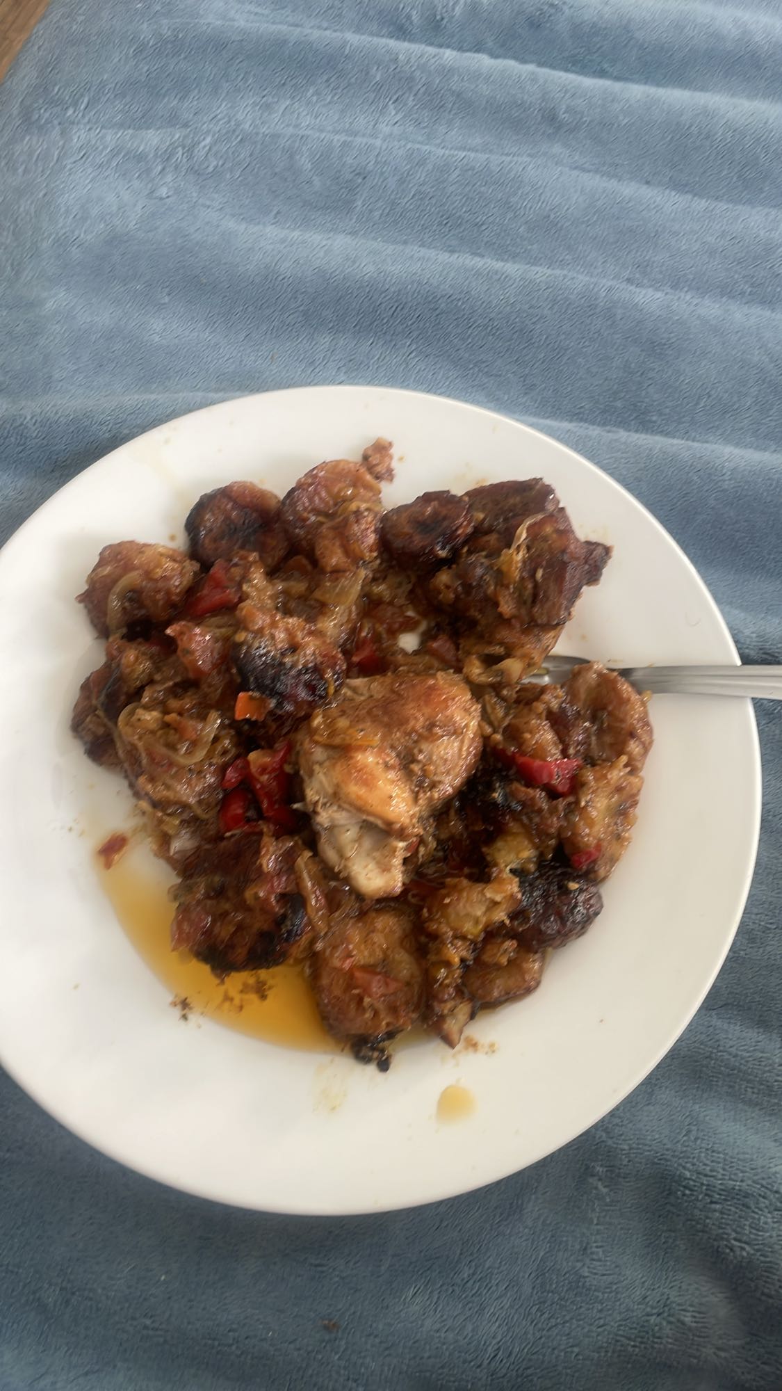 Poulet déjà braisé
