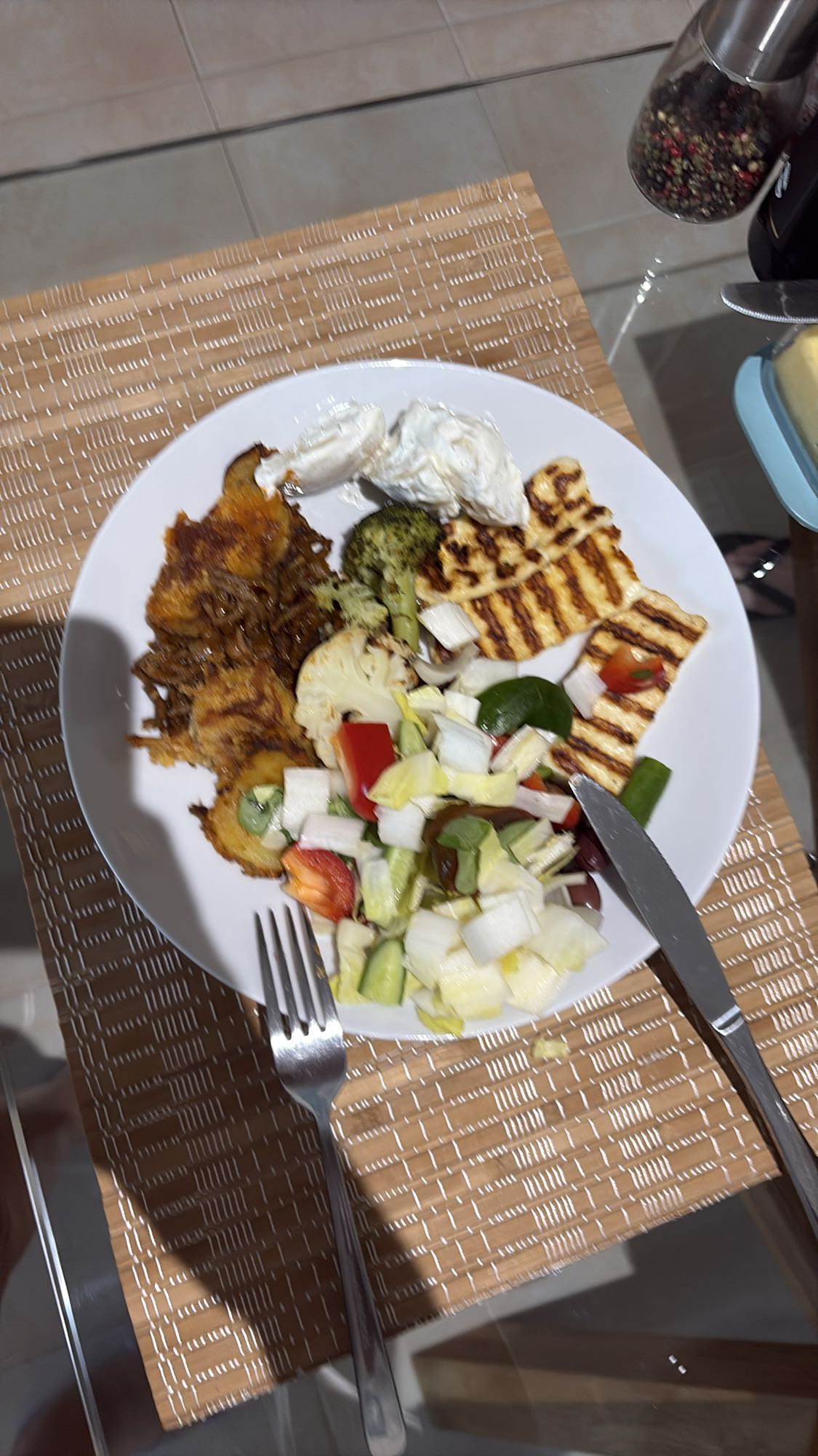 Grilled Halloumi Plate