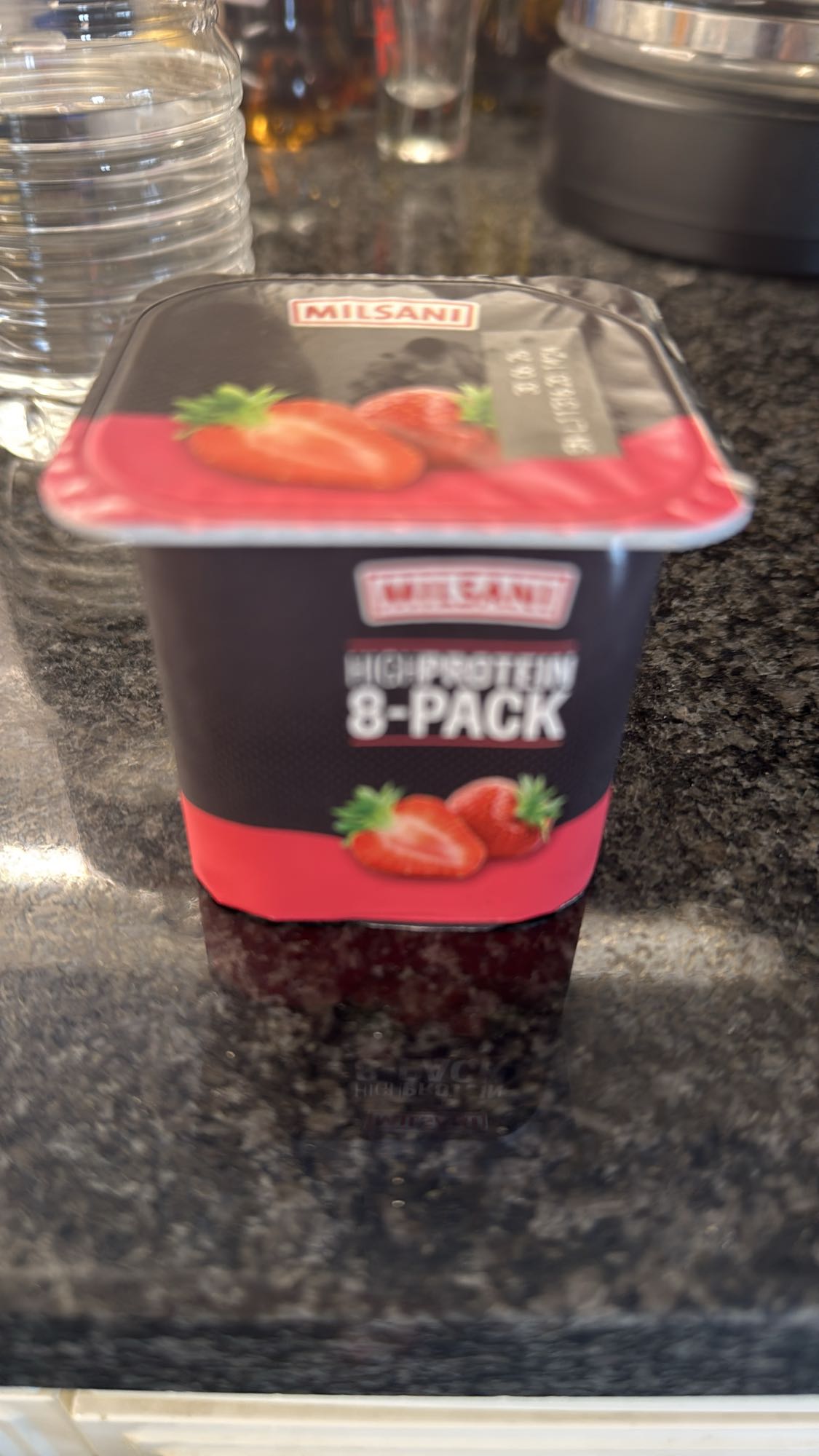 Aardbei high protein yoghurt