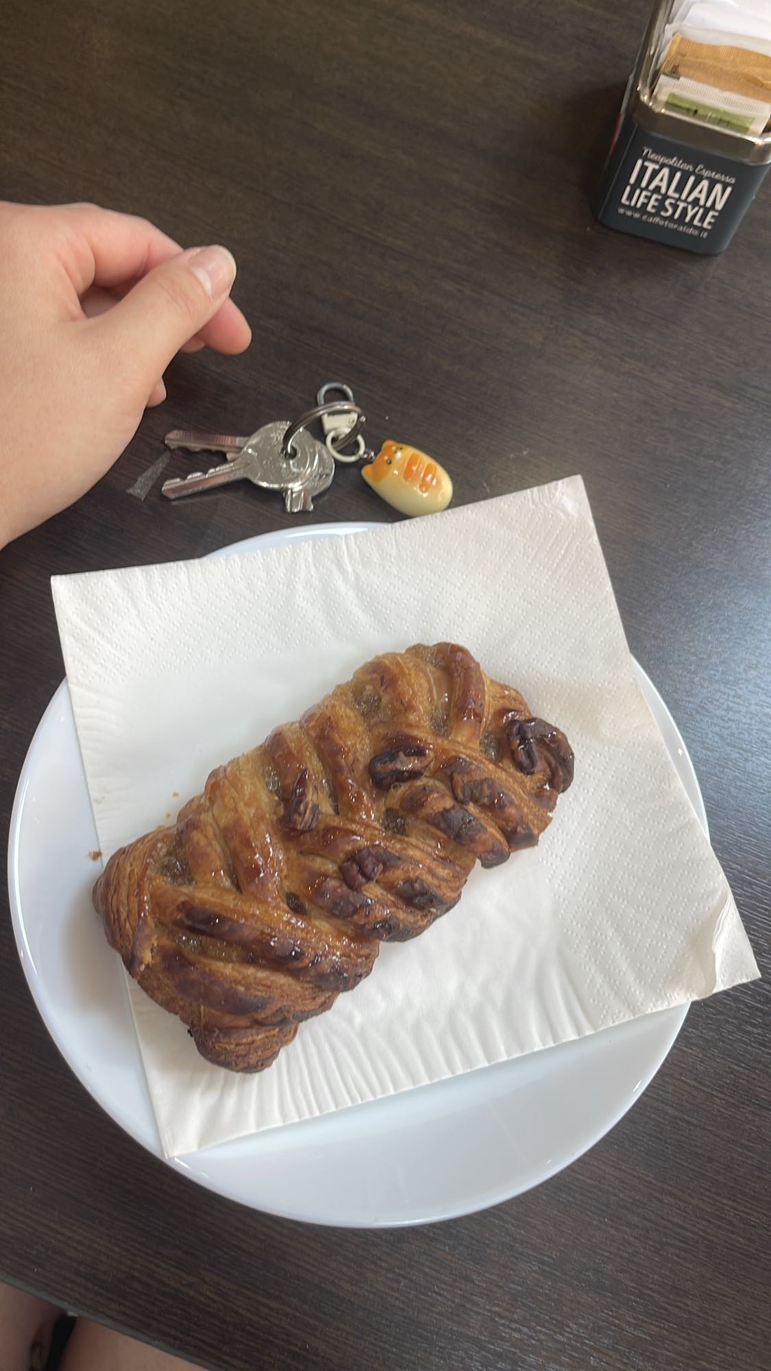 шоколадный круассан