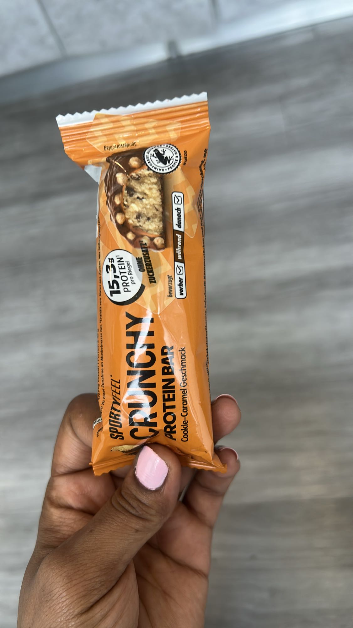 Proteinriegel Cookie