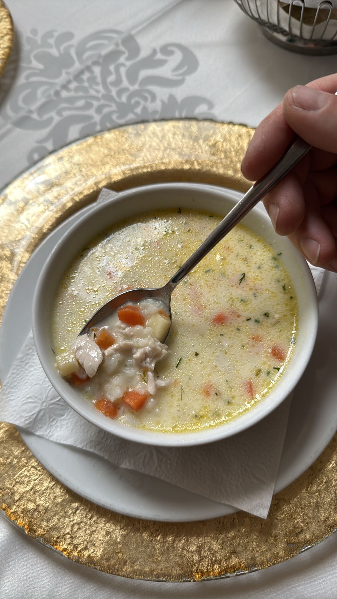 Creamy Chicken Soup
