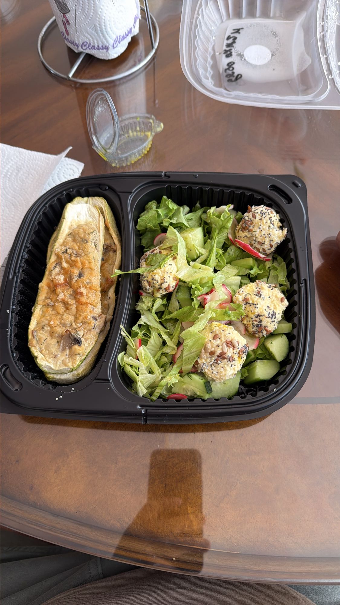 Stuffed Zucchini Salad