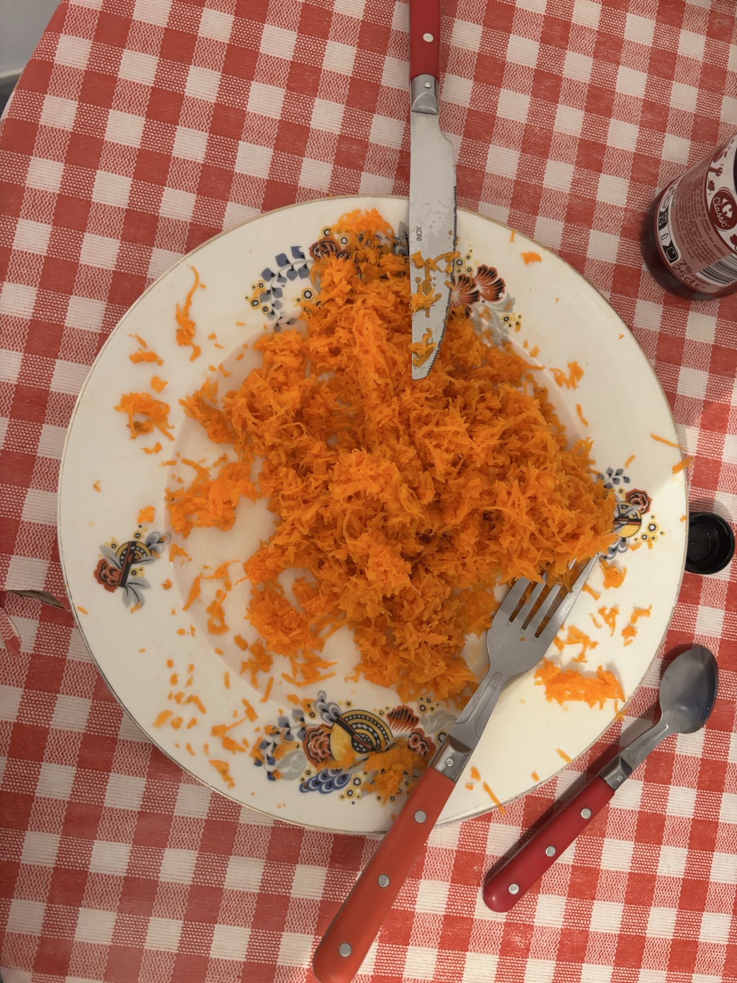 Carottes râpées