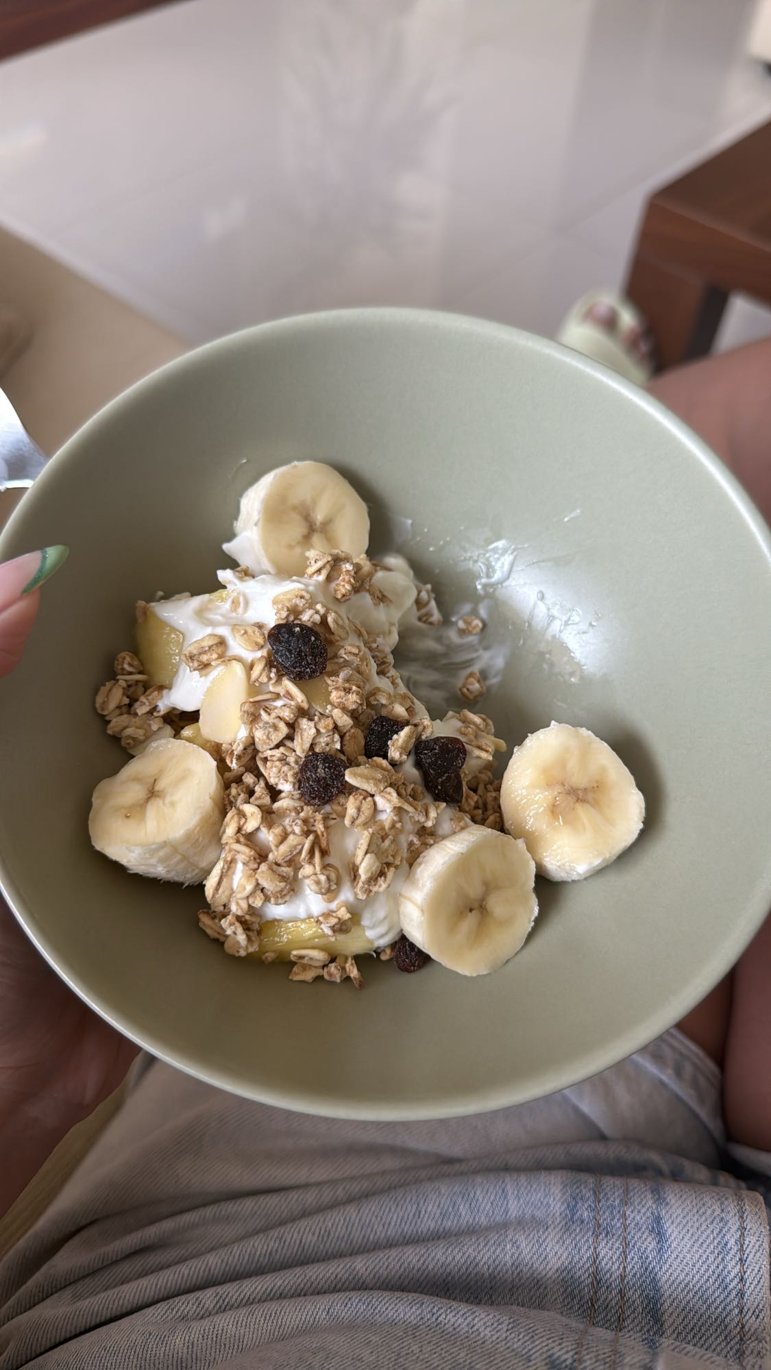 Yogurt Fruit Granola Bowl