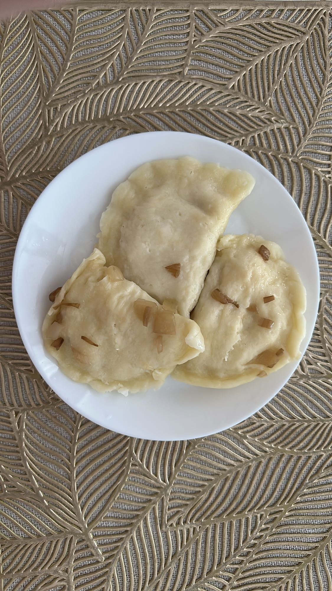 Pierogi ruskie z cebulą