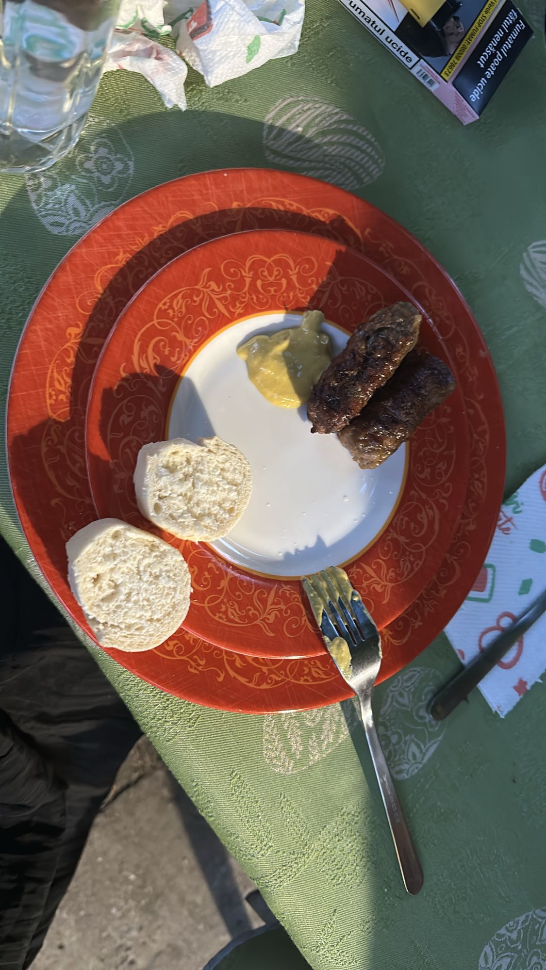 Grilled Sausages Bread