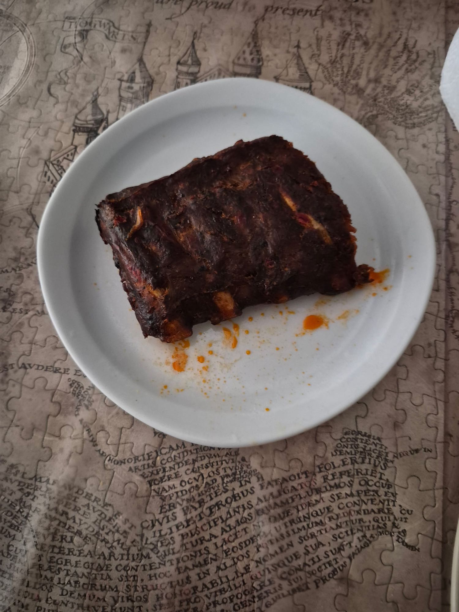 Côtes levées grillées