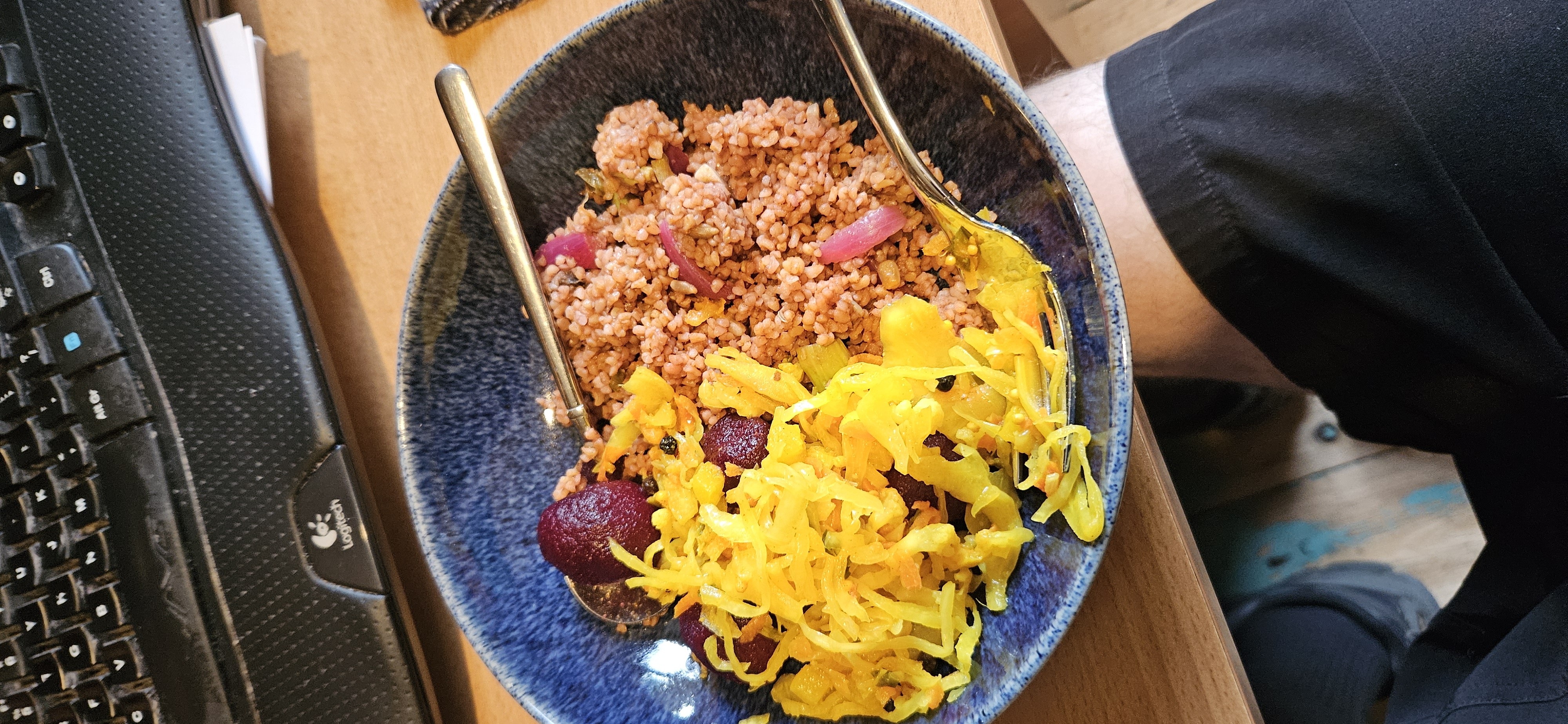 Bulgur Beet Slaw Bowl