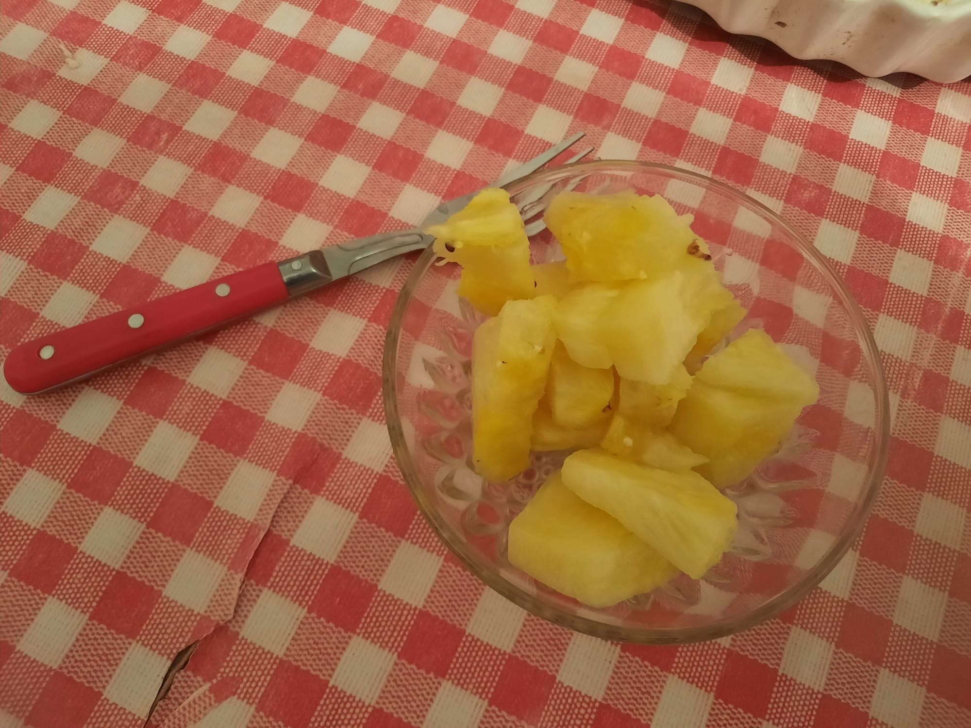 Ananas en morceaux