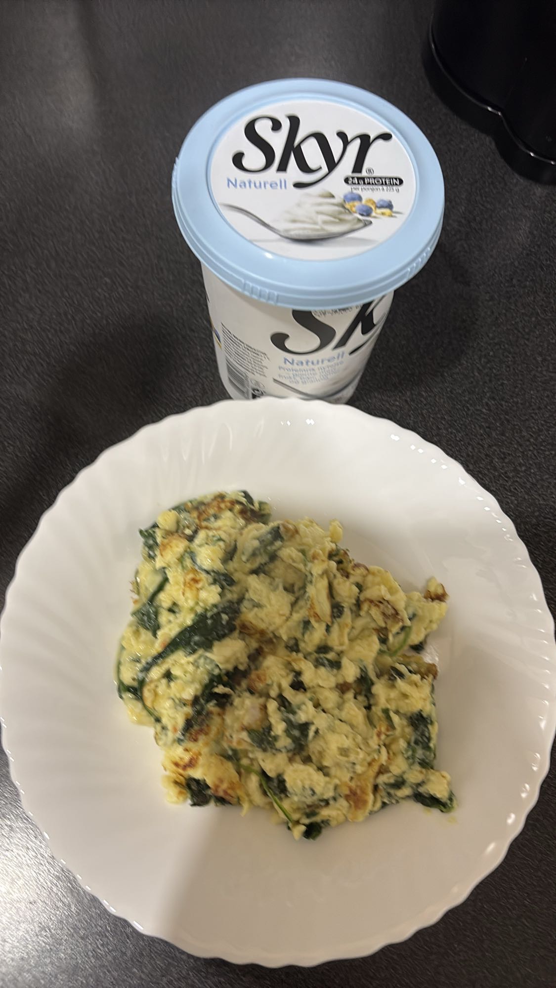 Eggerøre med skyr