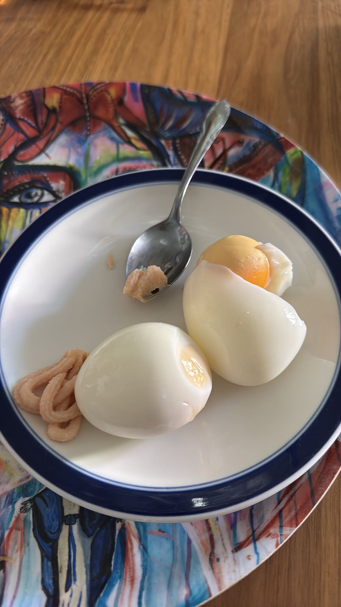 Kokta ägg med kaviar