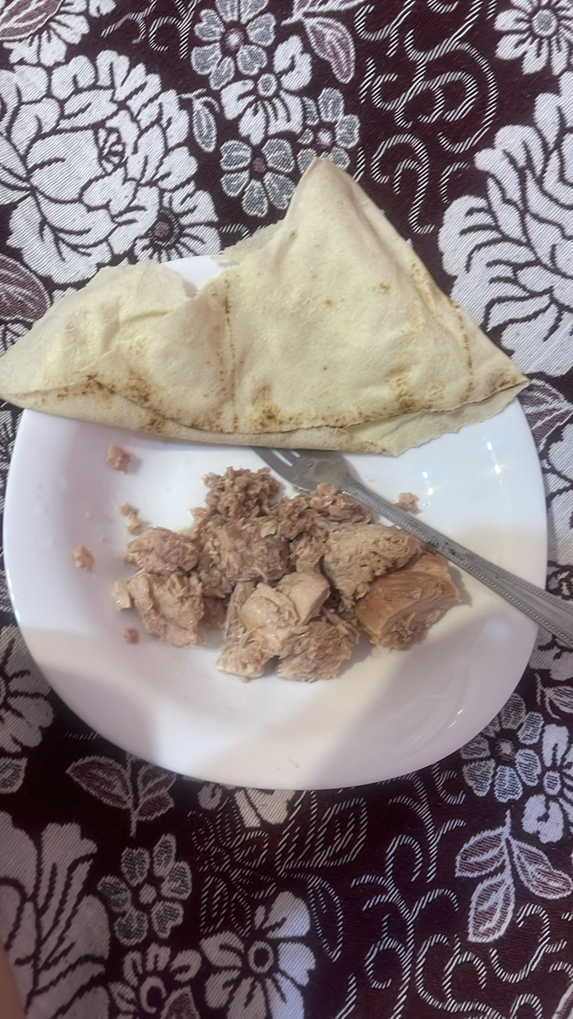Pita Bread with Tuna
