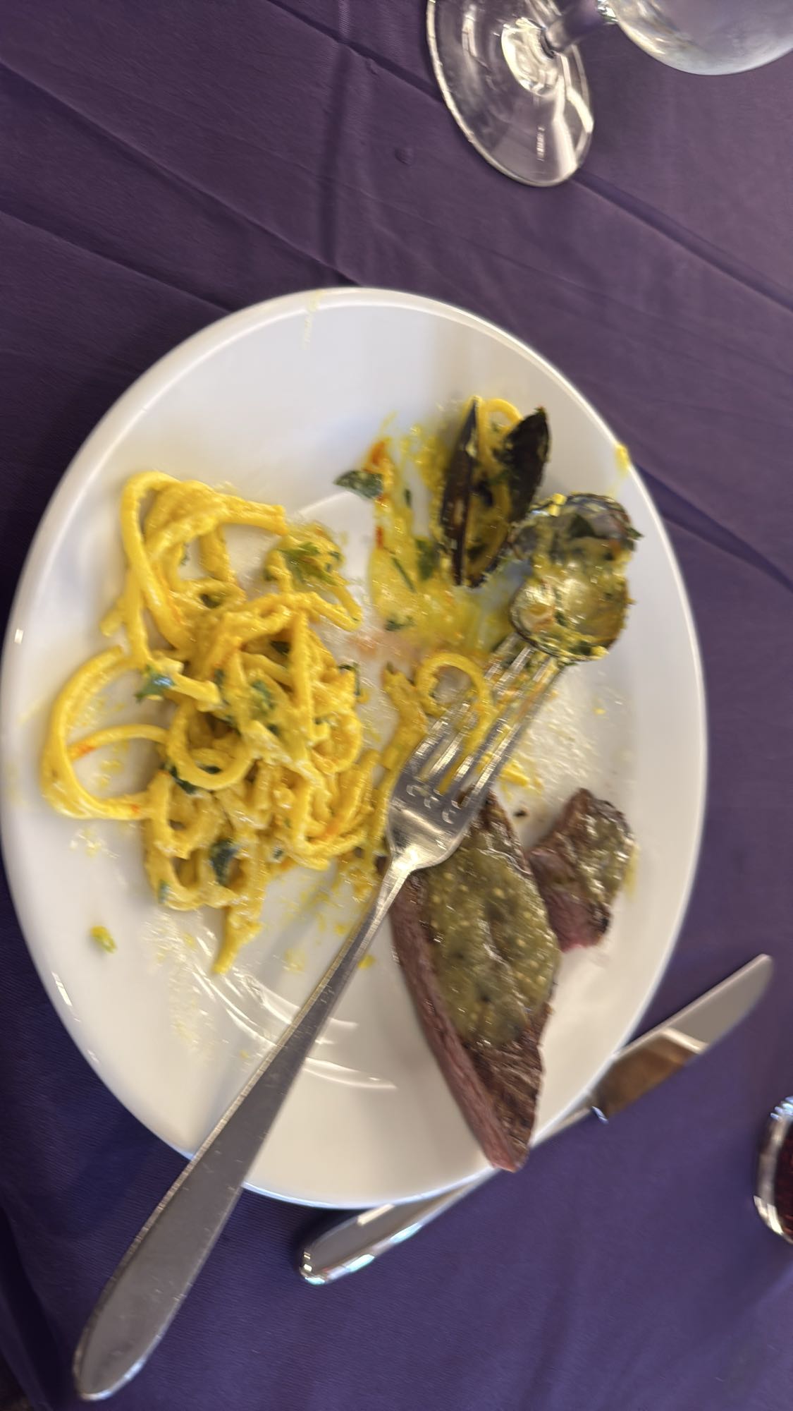 Steak Risotto Plate