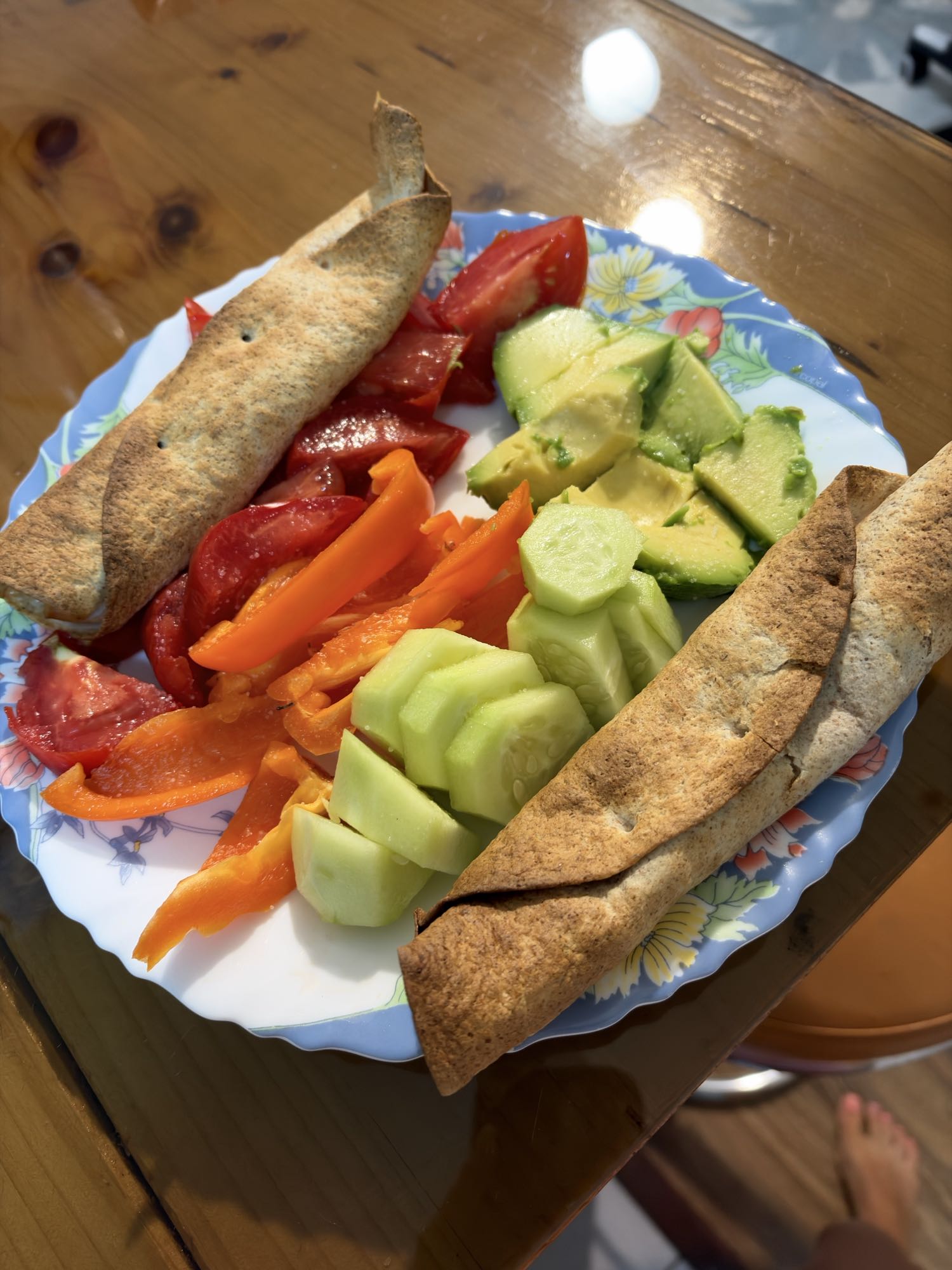 Lipii proteice cu prosciutto, mozzarella light si legume