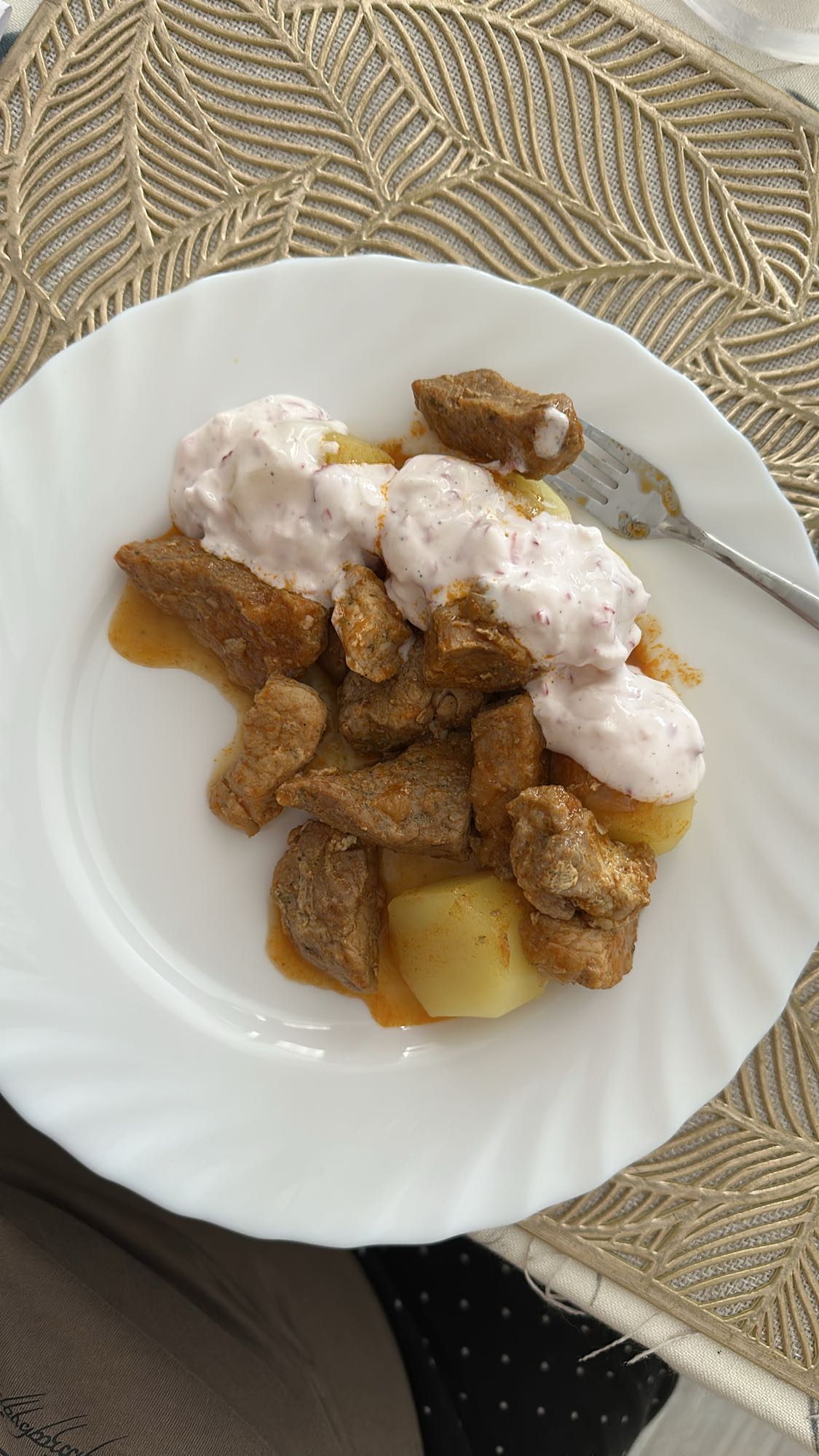 Wieprzowina z ziemniakami