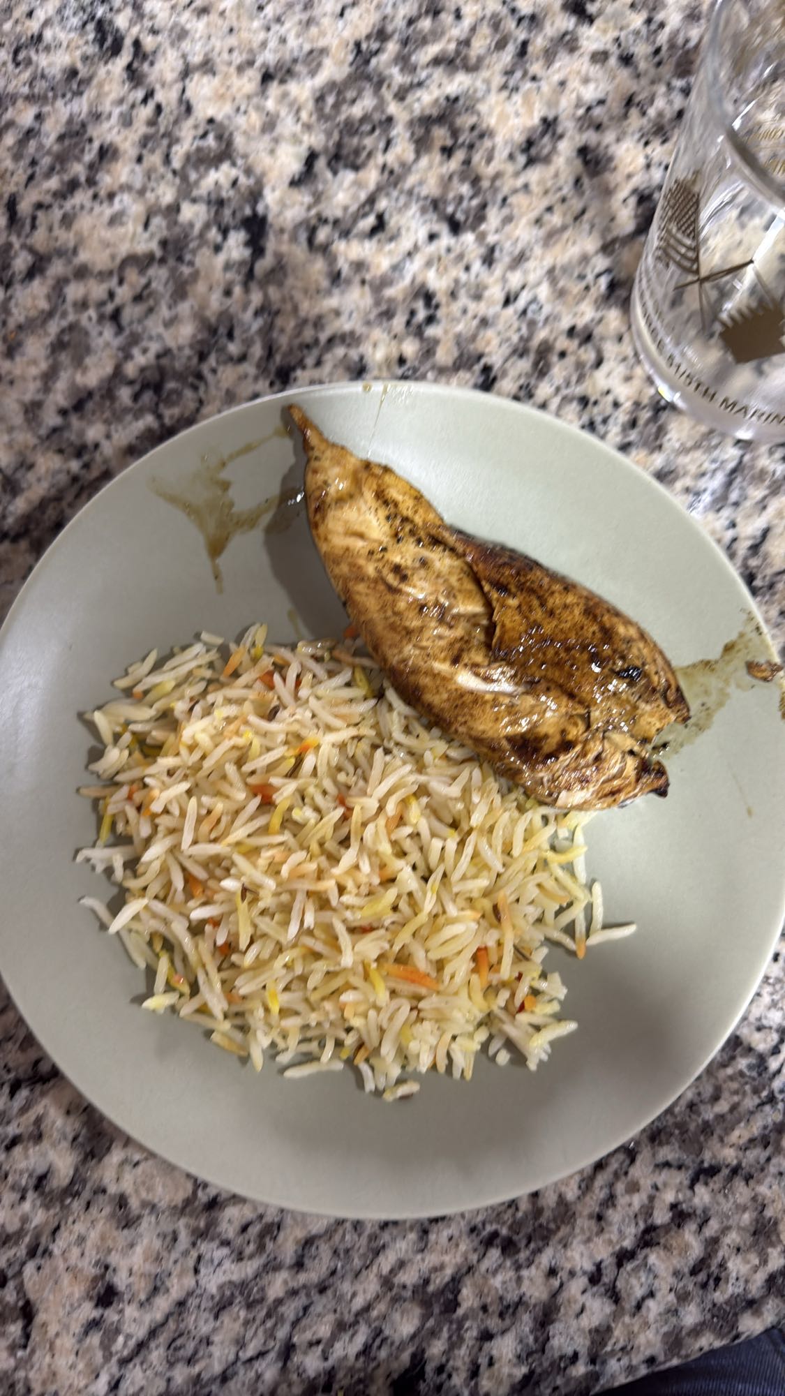 Chicken and Rice Plate