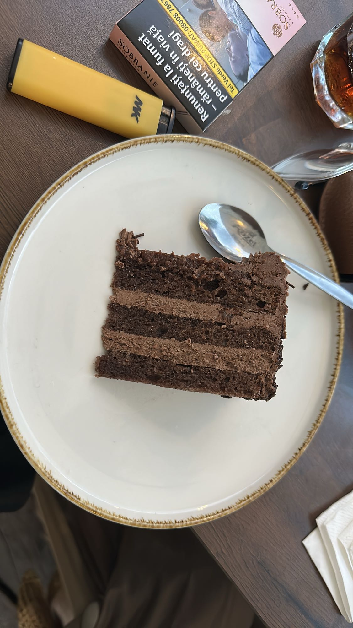 Chocolate Cake Slice