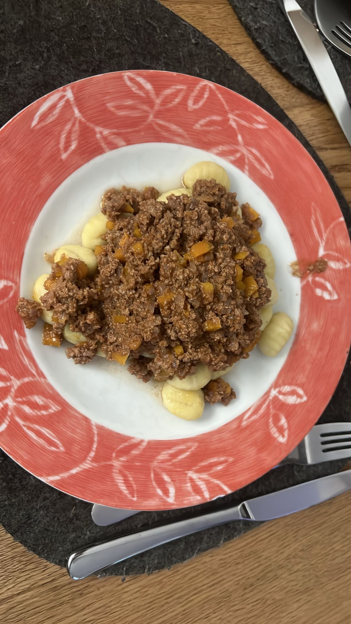 Gnocchi al ragù