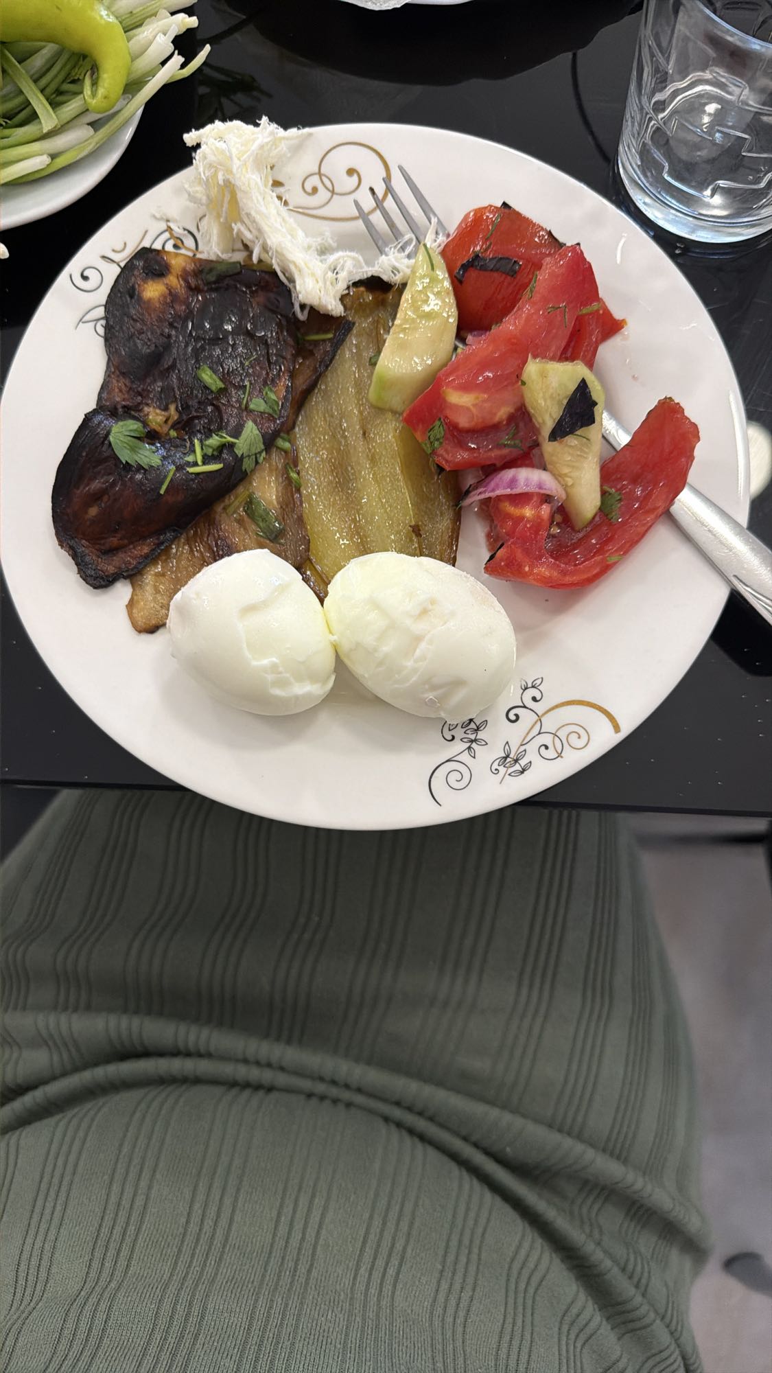Eggplant Eggs Salad