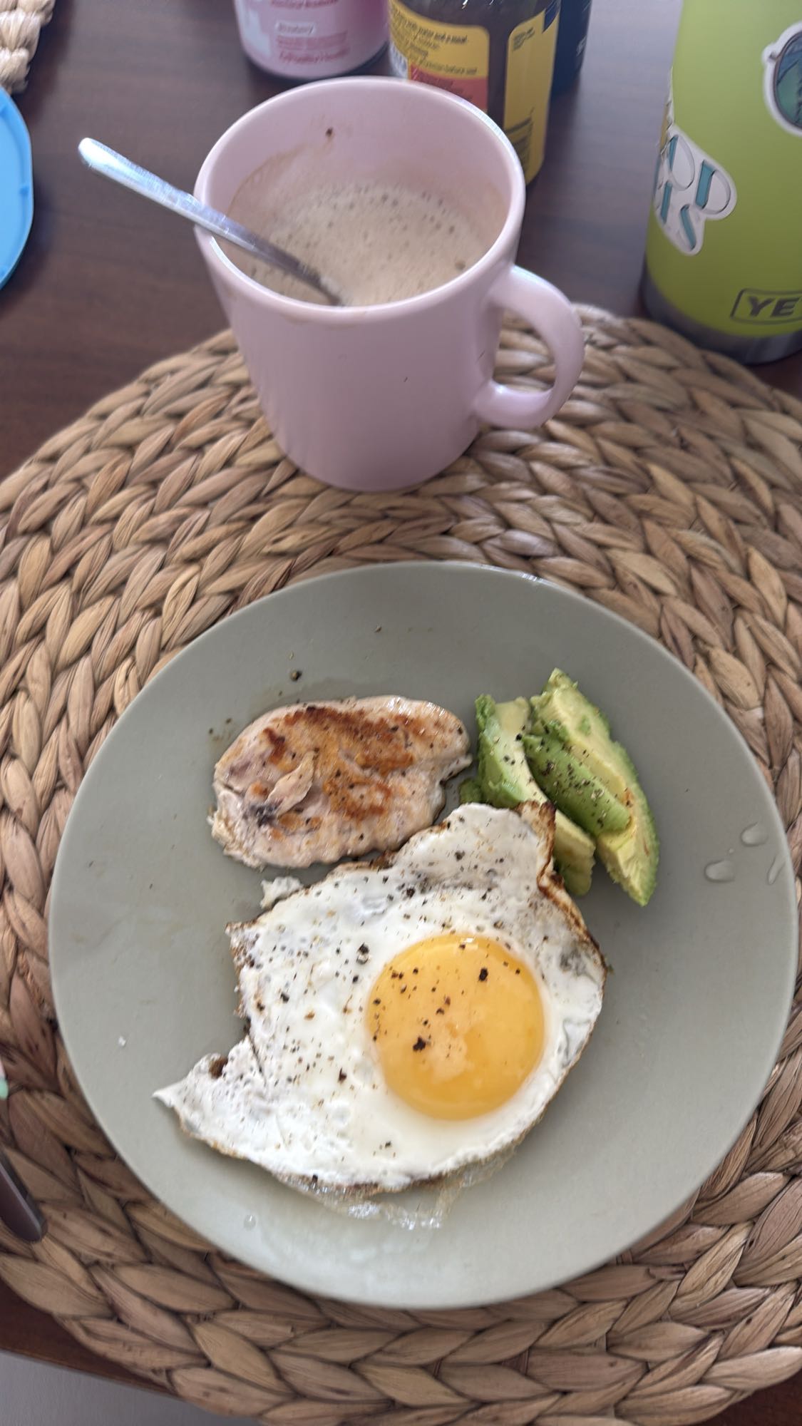 Egg Chicken Avocado