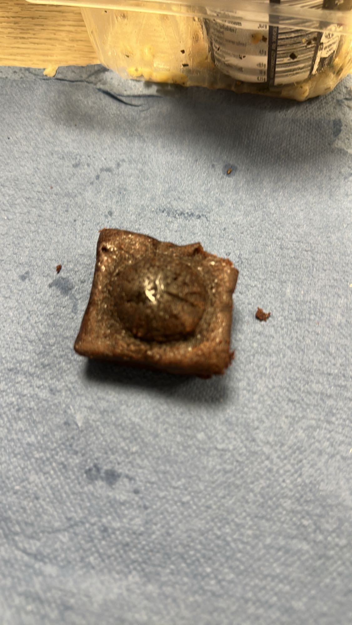 Petit brownie chocolat