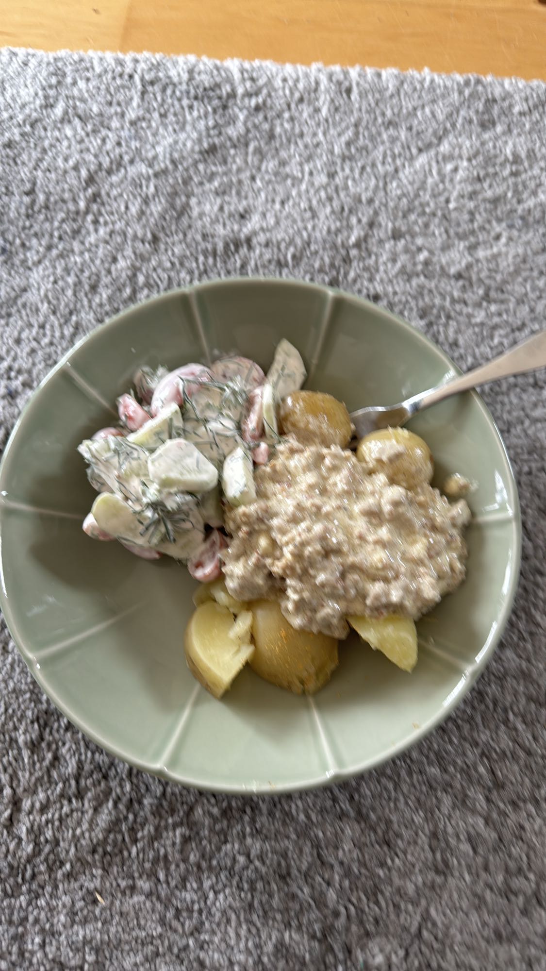 Creamy Potatoes Plate