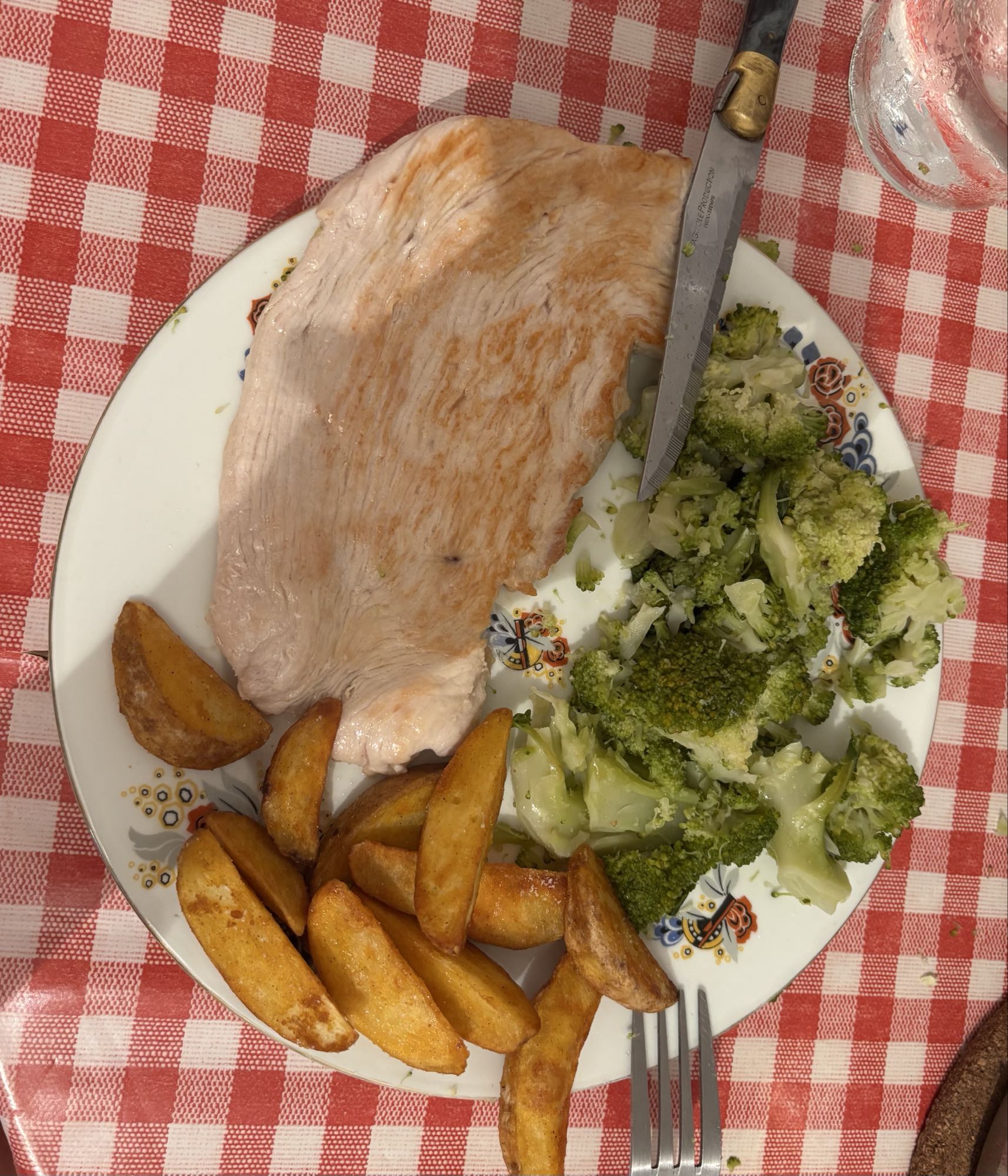 Dinde avec brocoli
