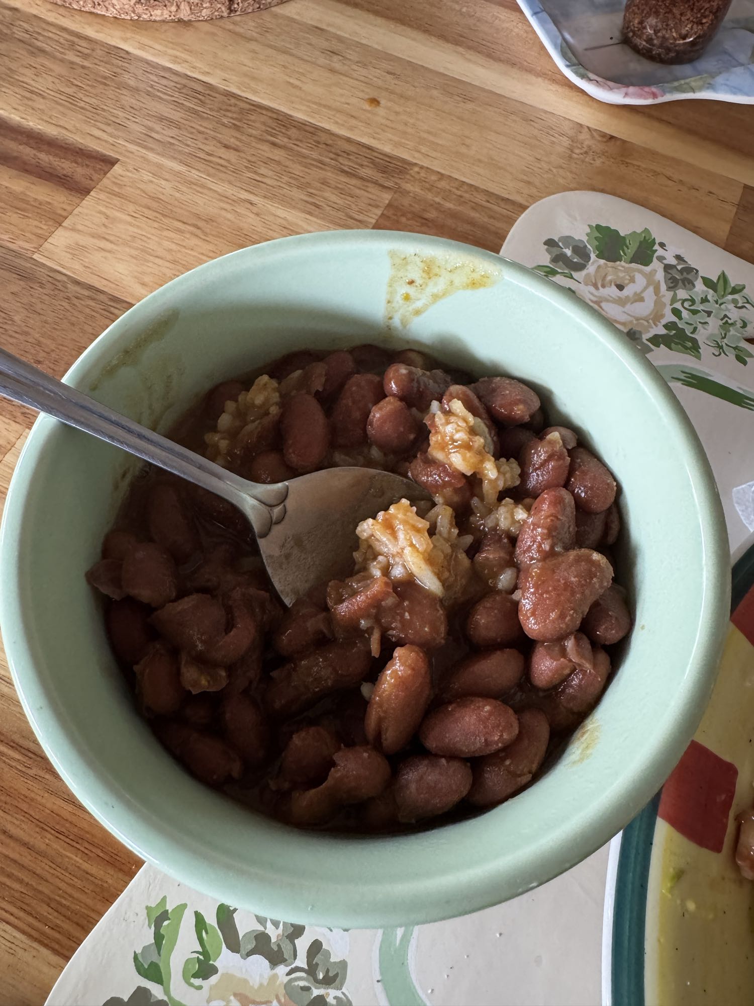 frijoles con arroz