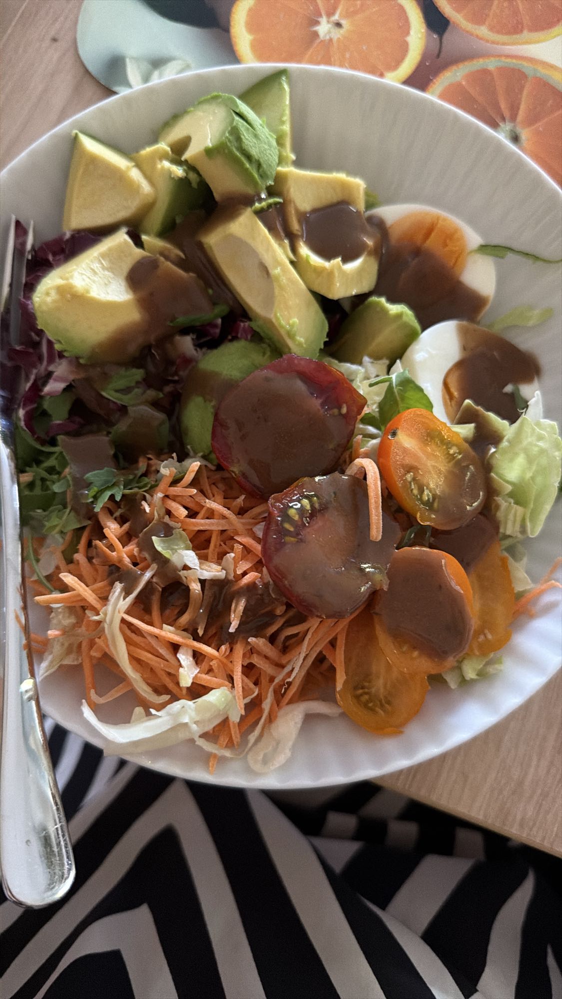 Avocado-Ei-Salat