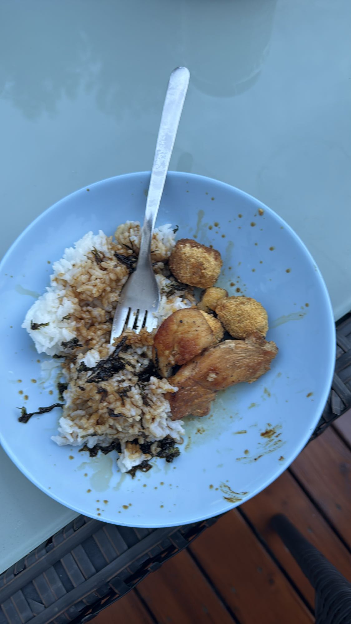 Rice Chicken Plate