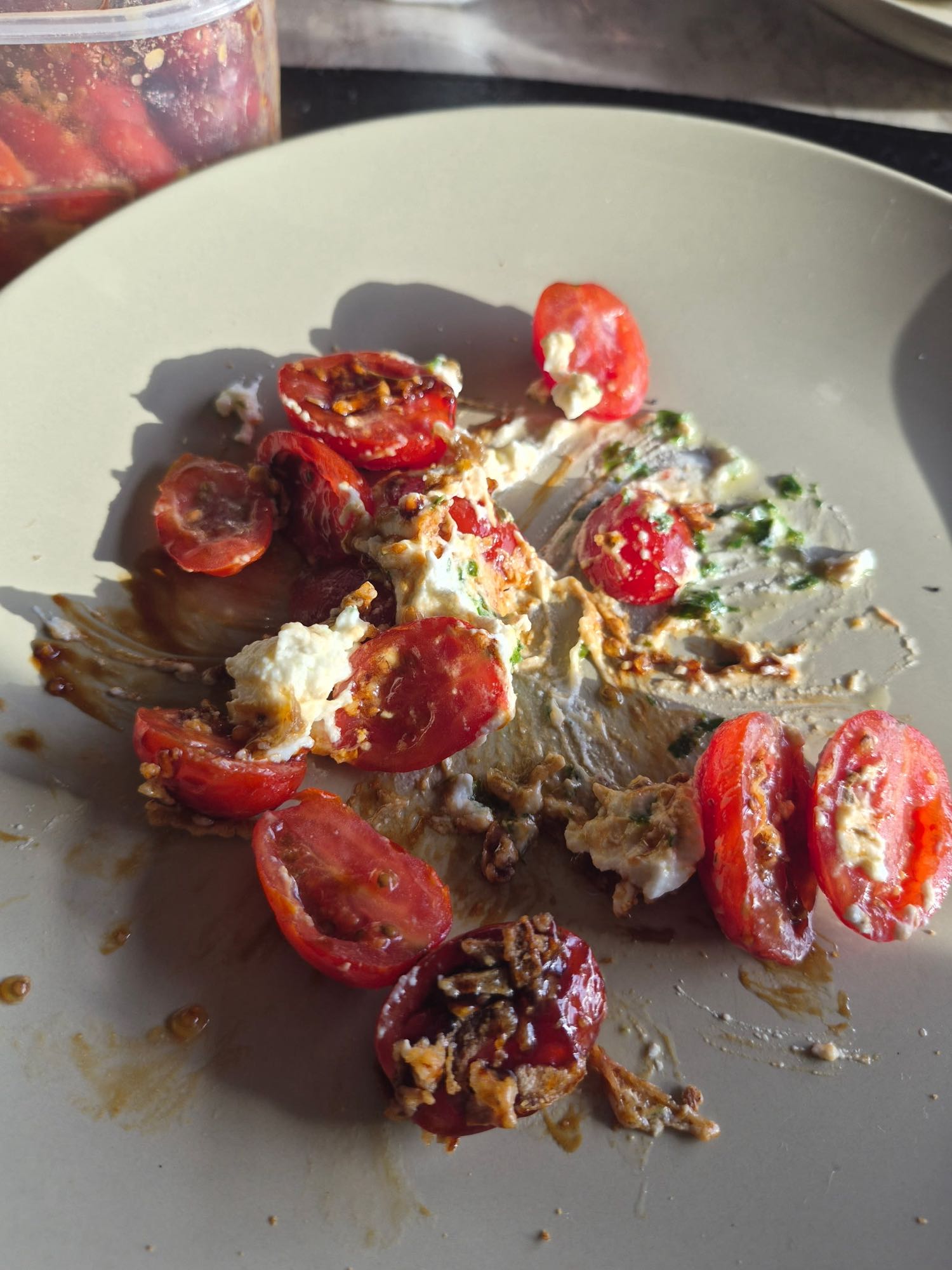 Tomates et fromage