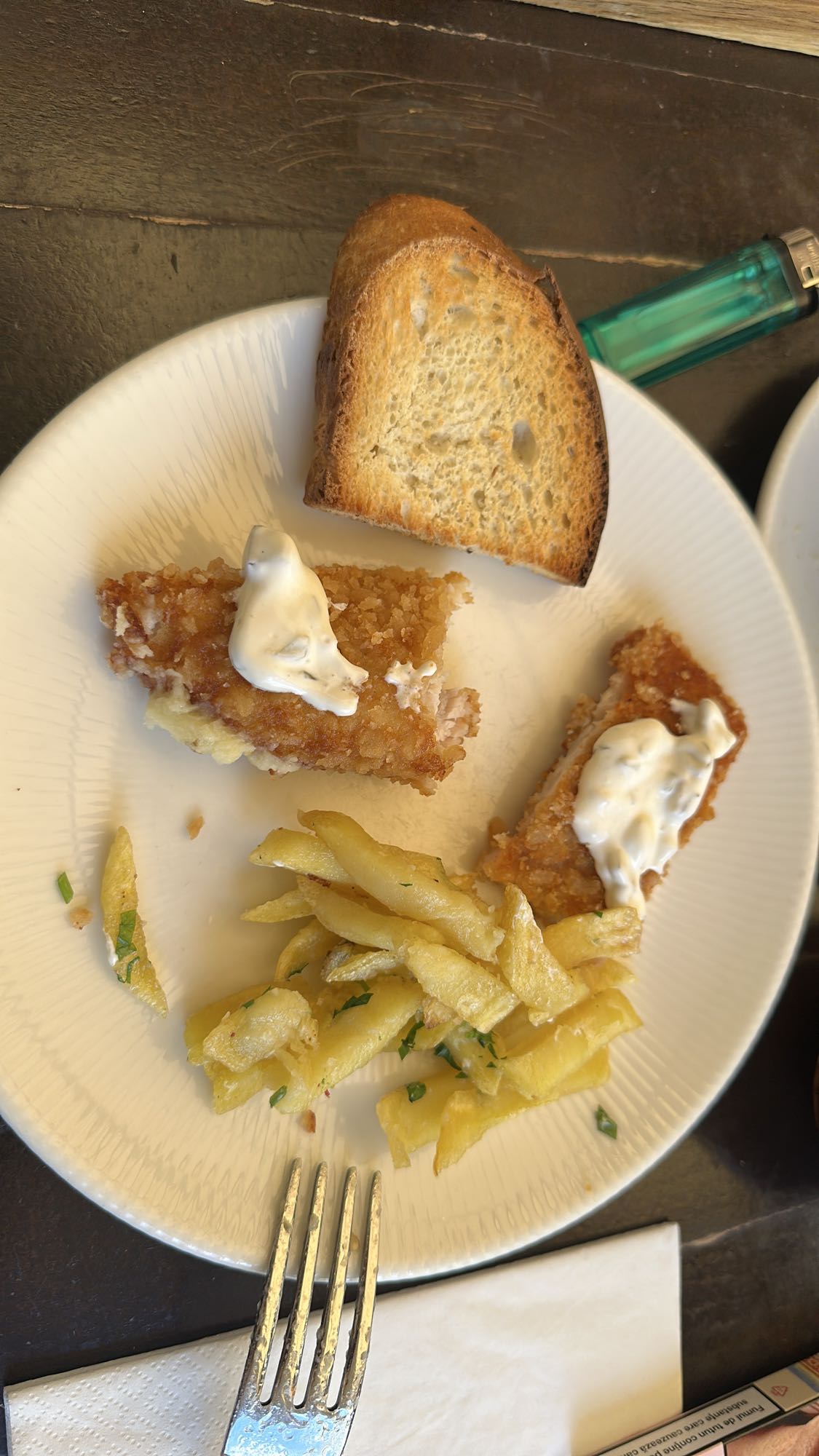 Breaded Fish Plate