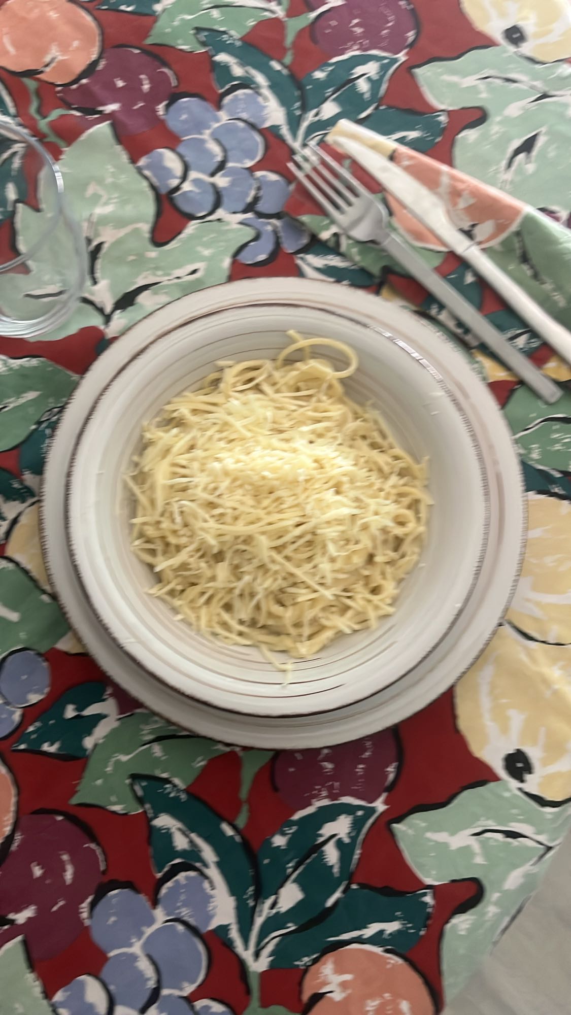 pasta con queso