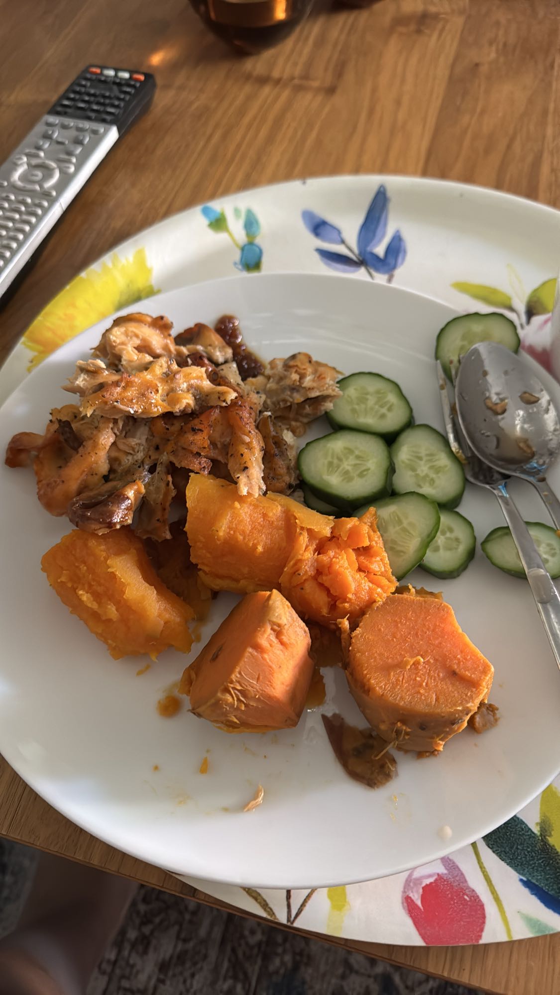 Kyckling med sötpotatis