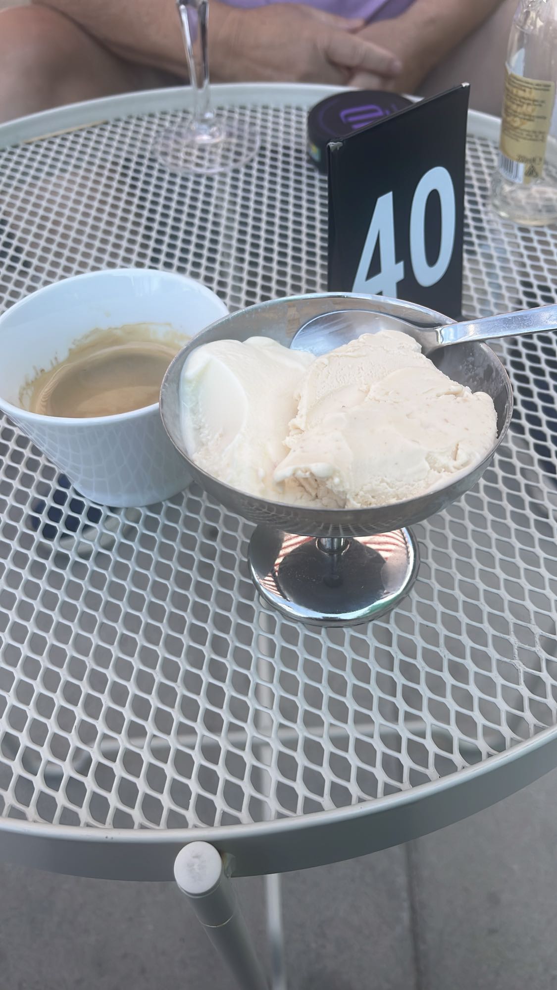 Vaniljglass med espresso